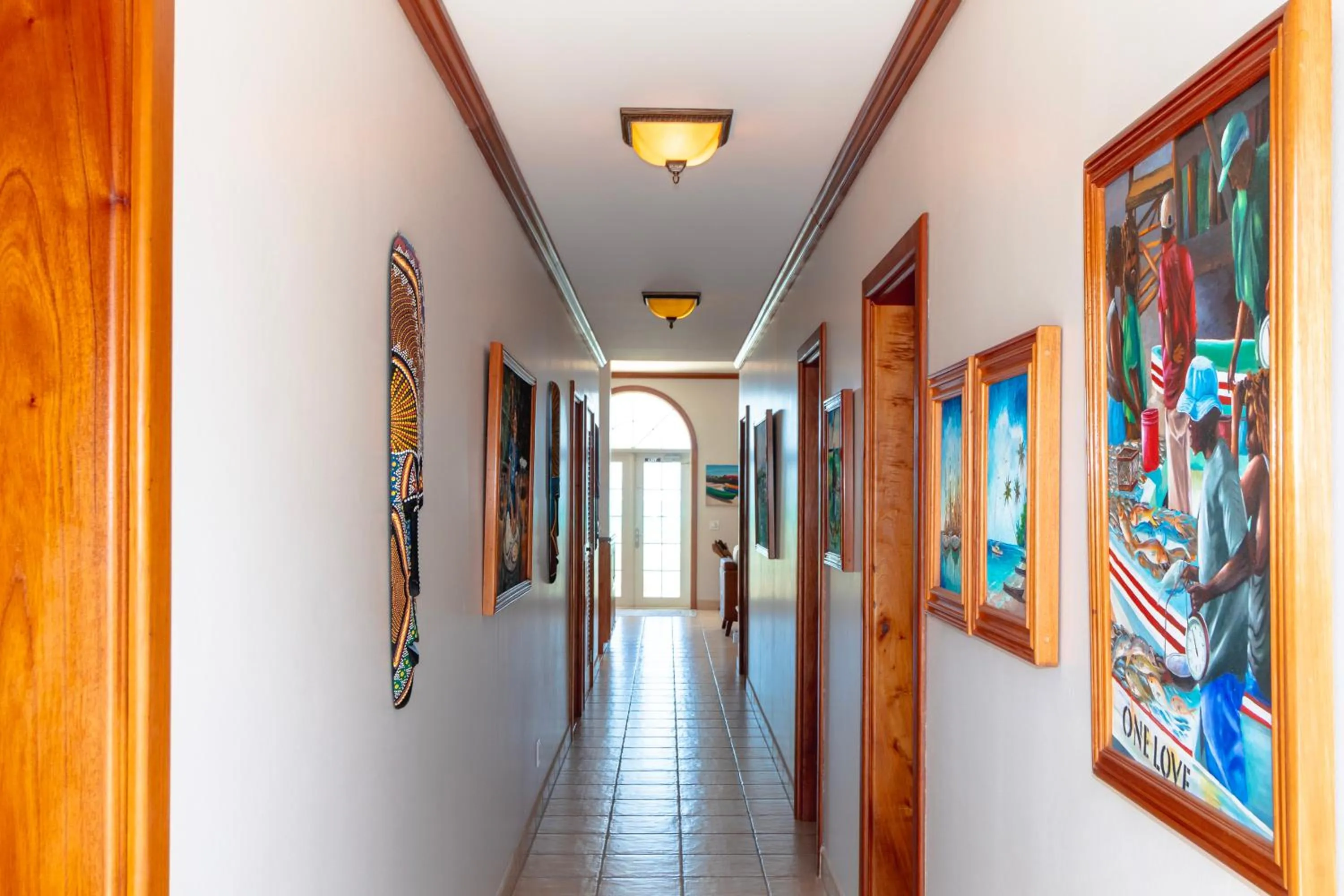 Decorative detail in Tara Del Sol Resort