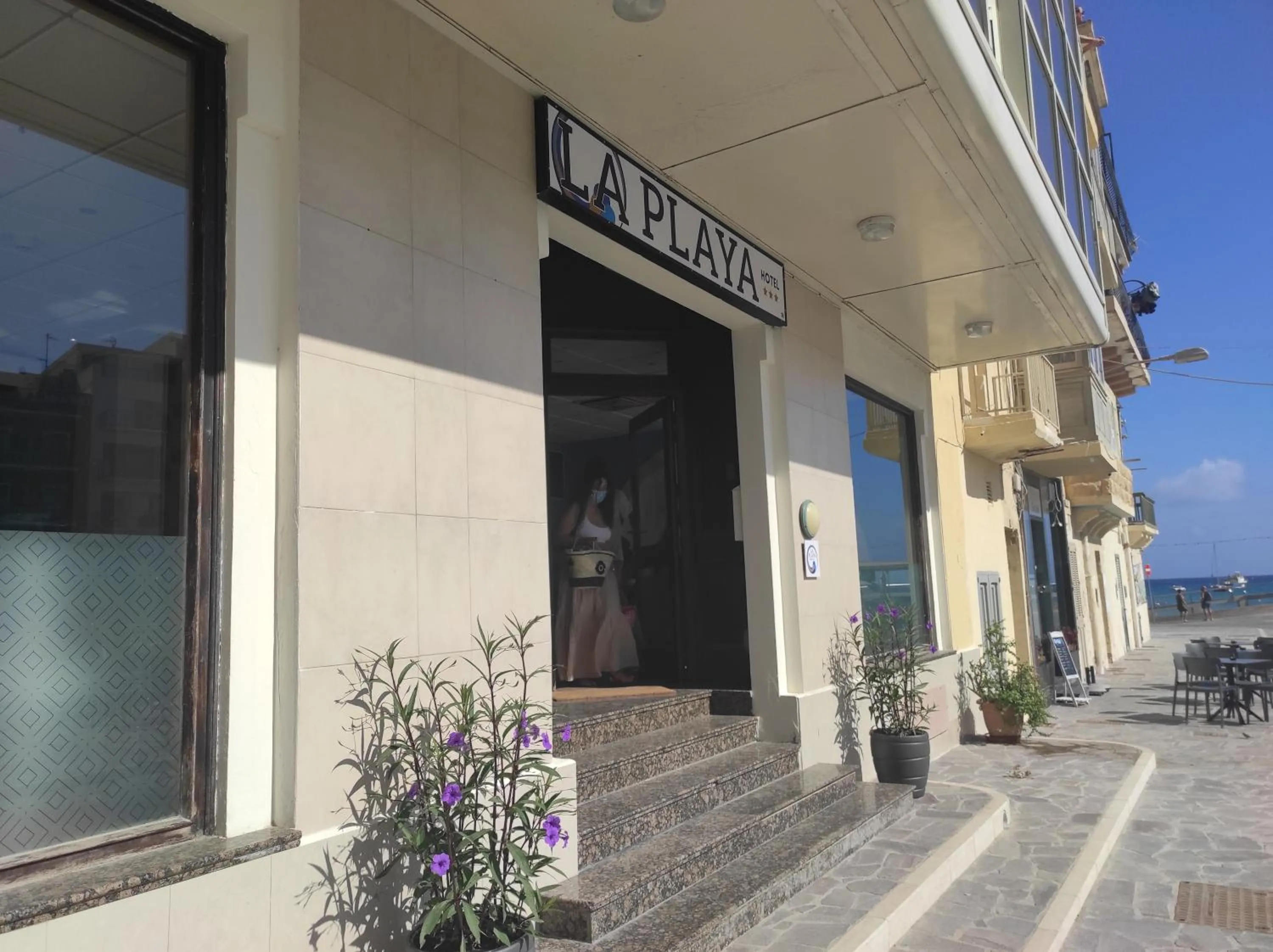 Property building in La Playa Hotel