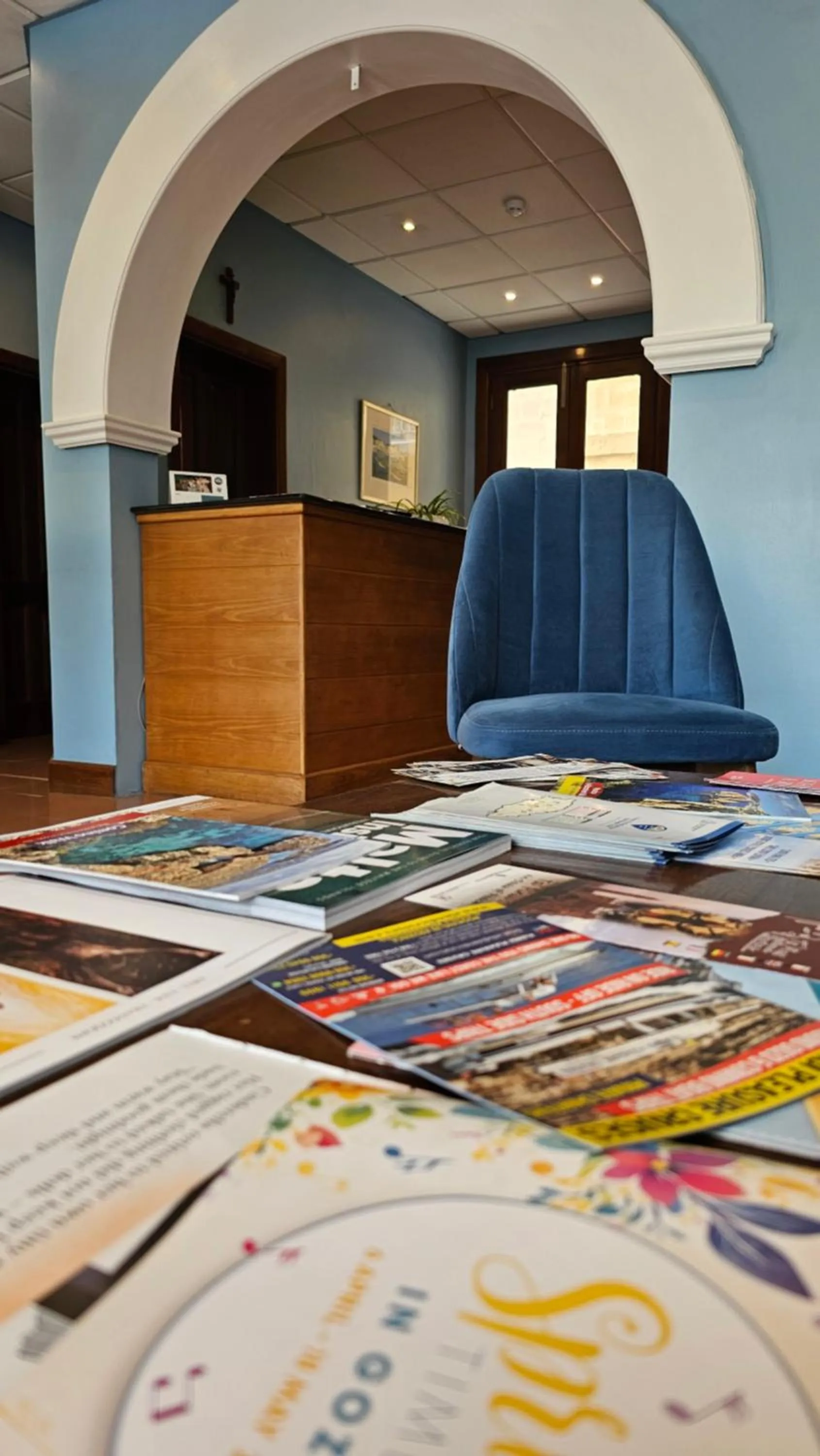 Lobby or reception in La Playa Hotel