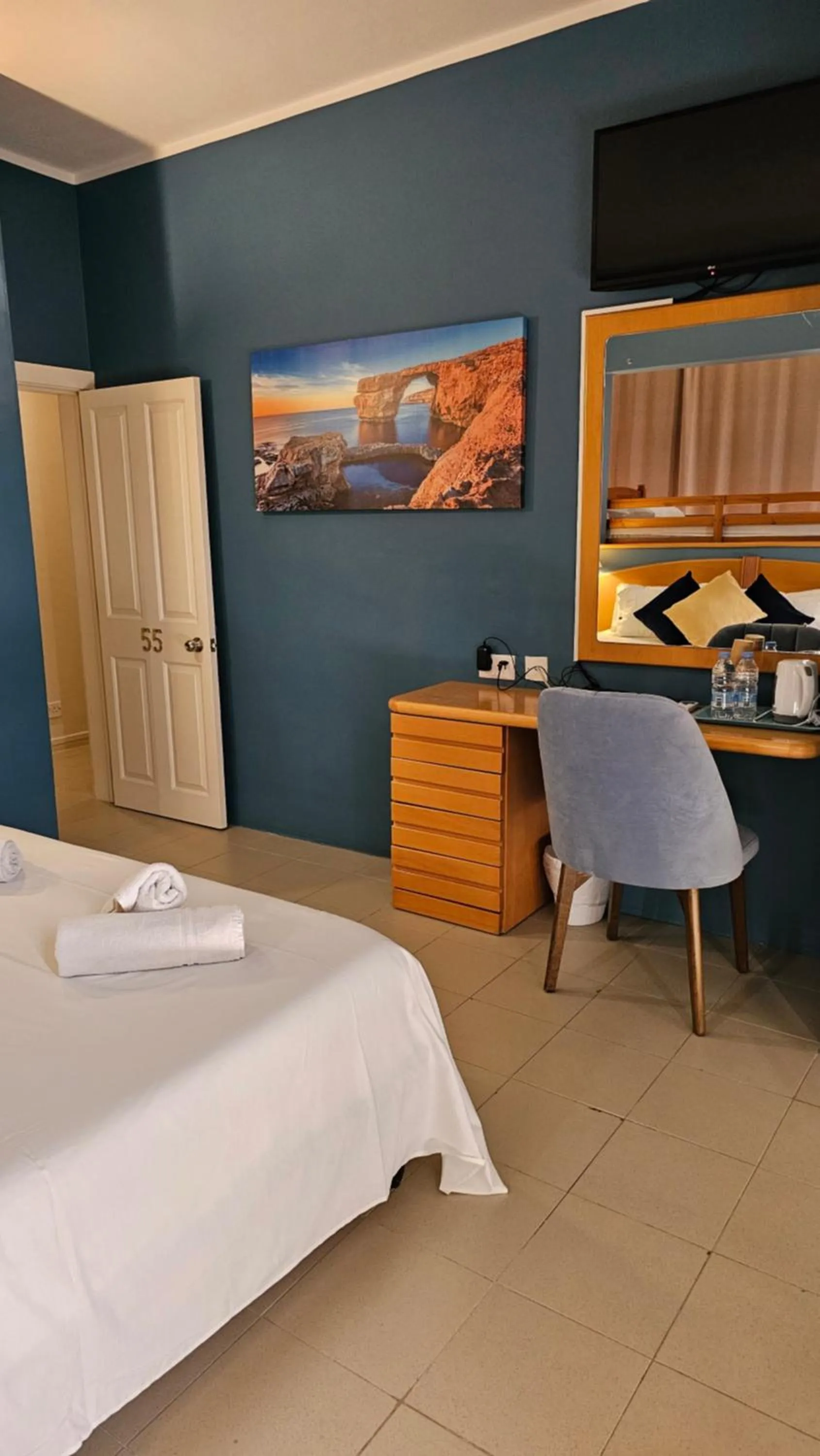 Bed in La Playa Hotel