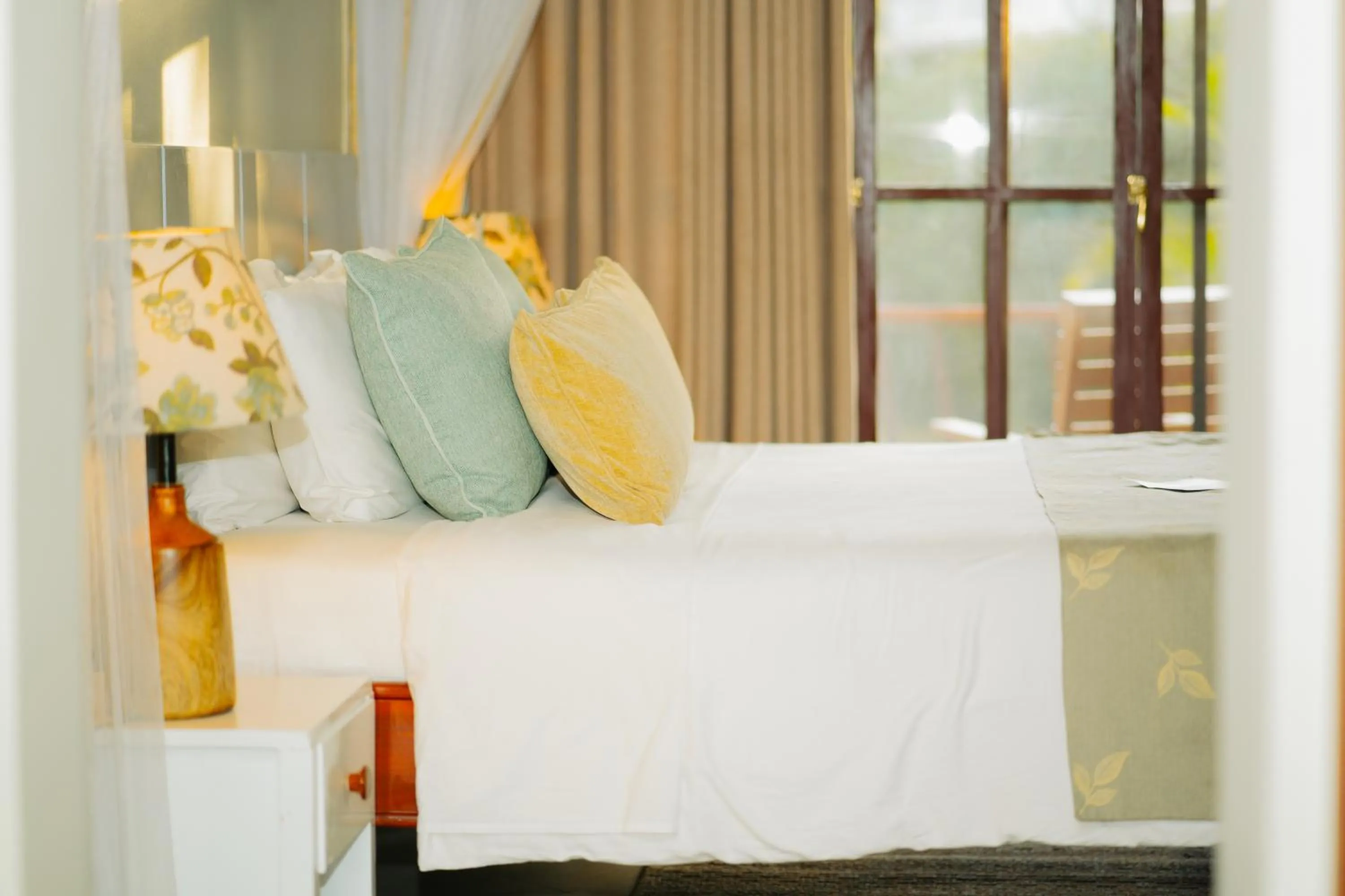 Bed in Arusha Planet Lodge