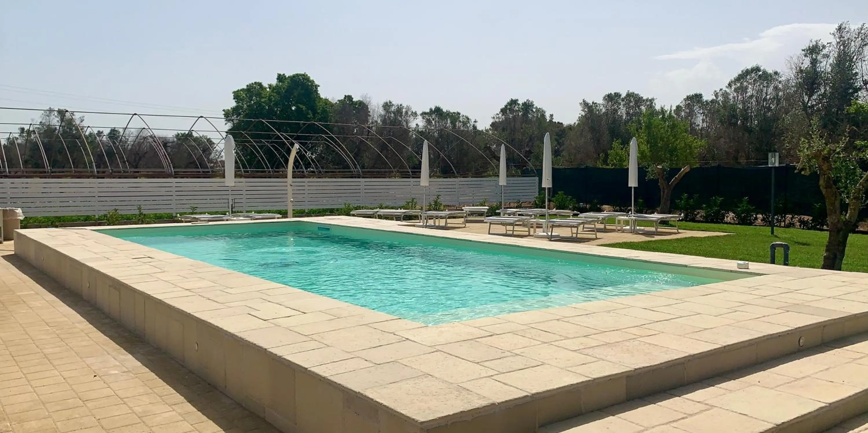 Swimming pool in B&B CASA CALETA
