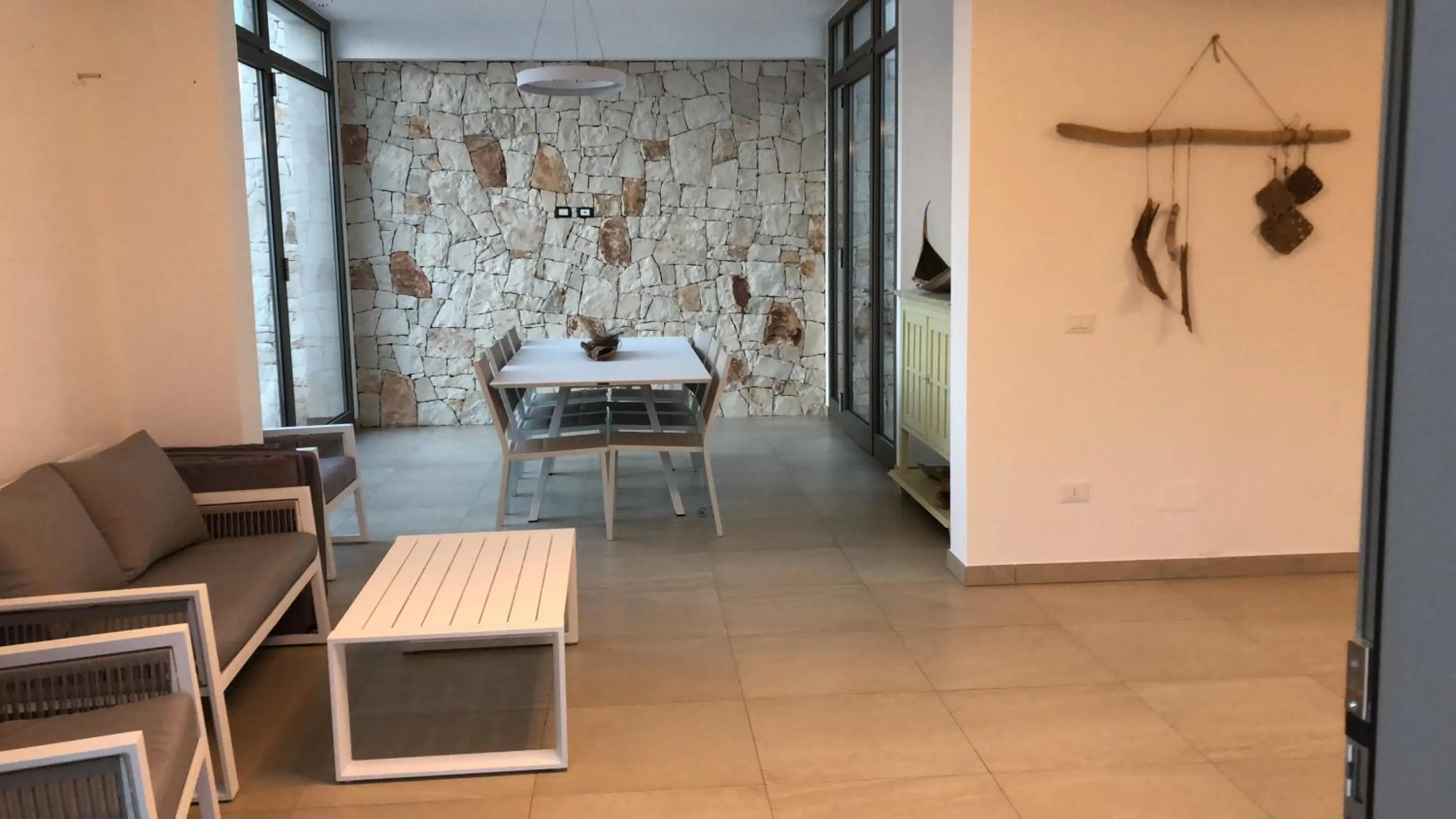 Living room in B&B CASA CALETA