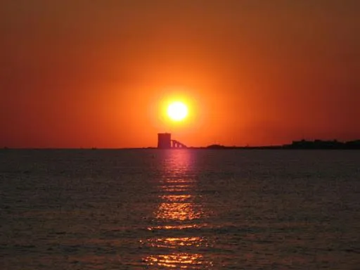 Sunset in B&B CASA CALETA