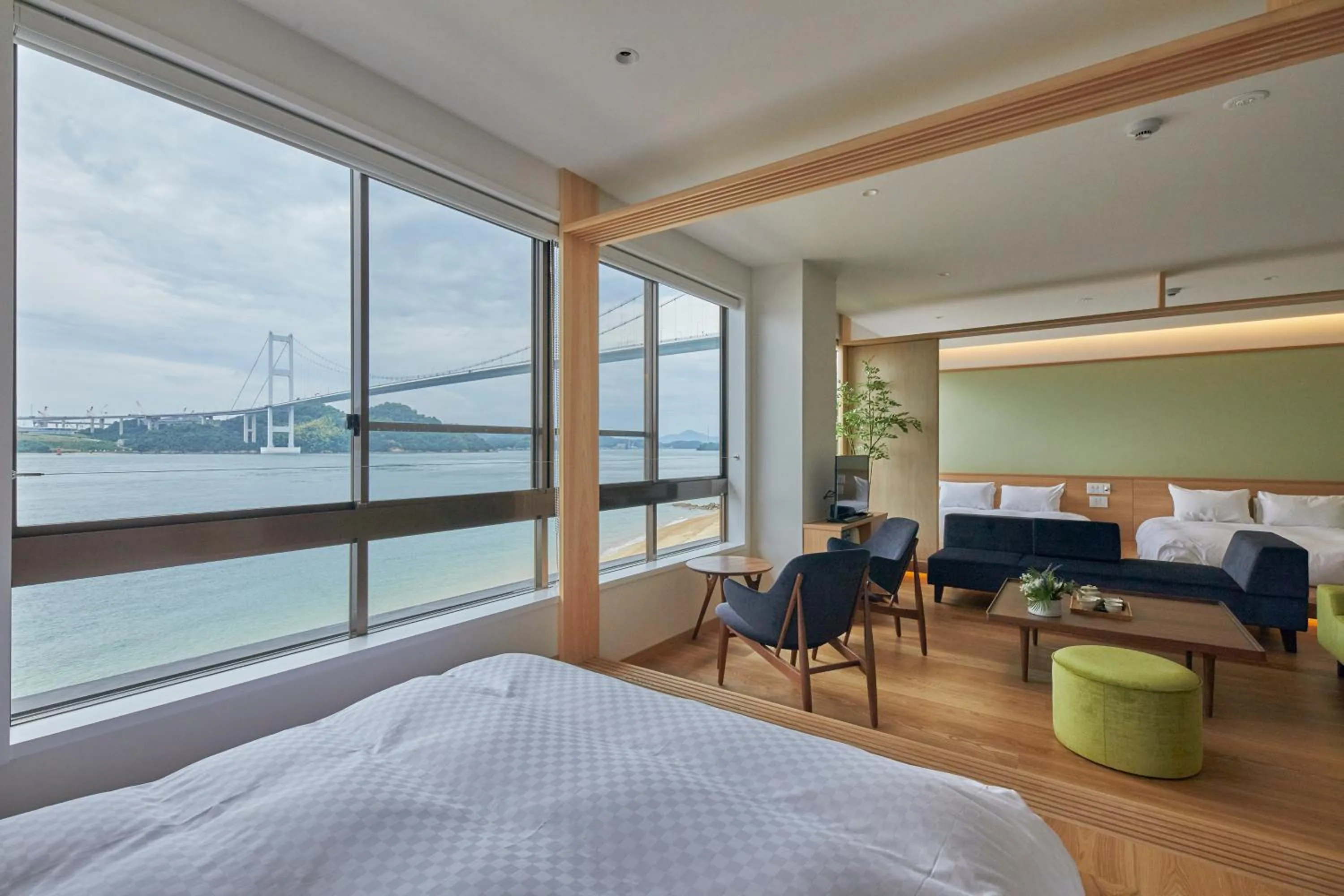 View (from property/room), Bed in Glamprook Shimanami