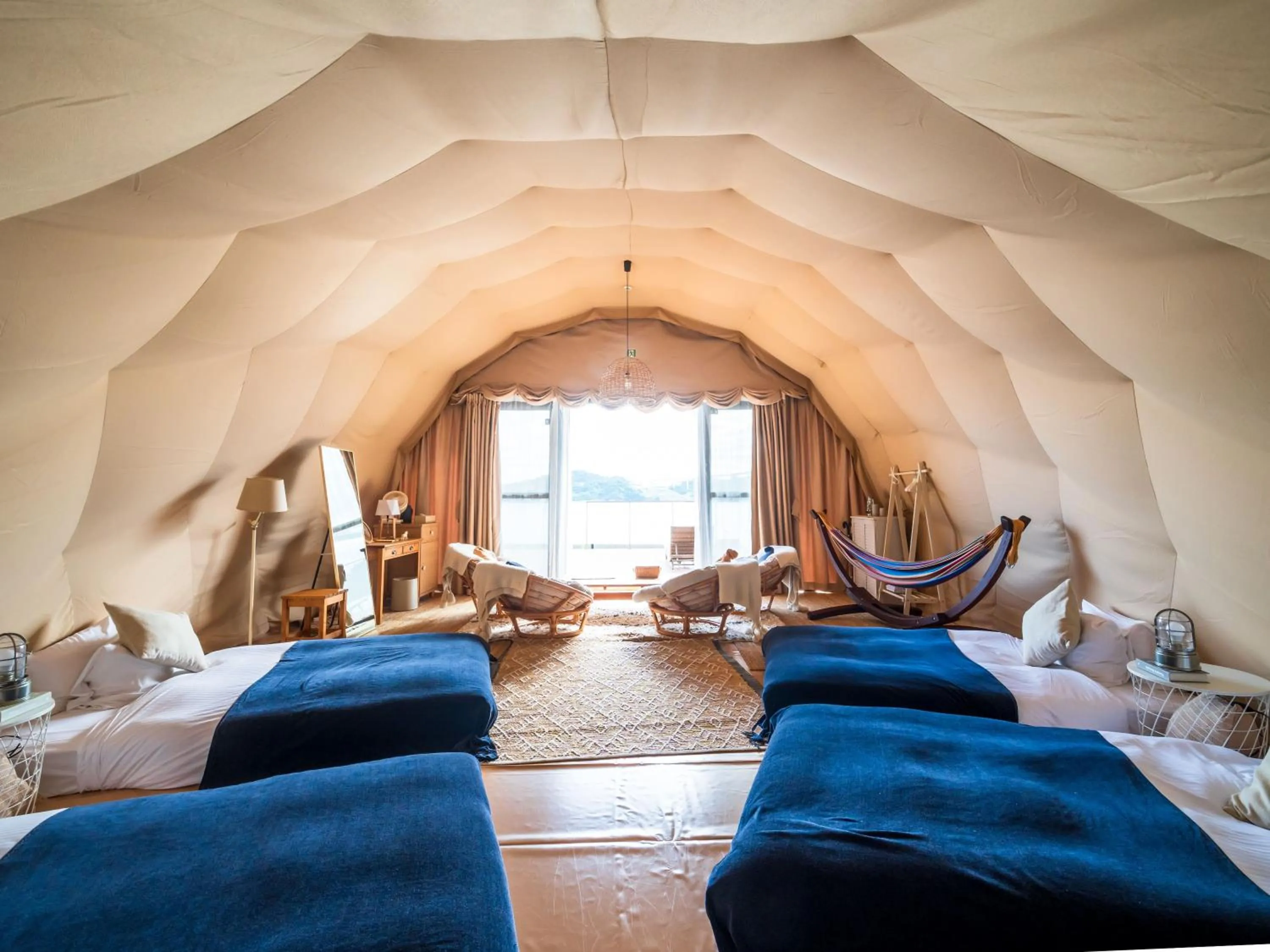 Bed in Glamprook Shimanami