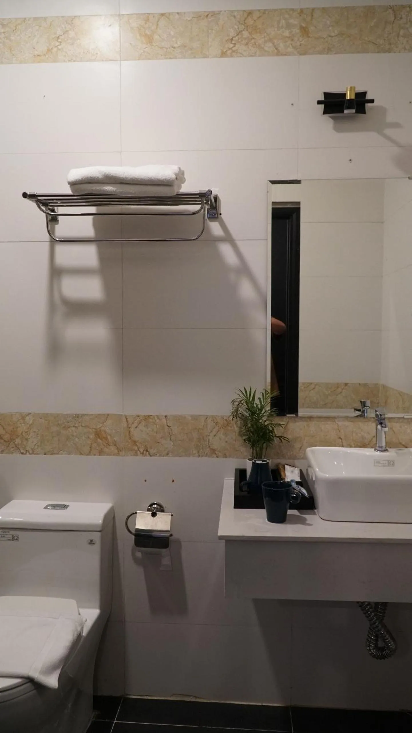 Shower in Bros Hotel