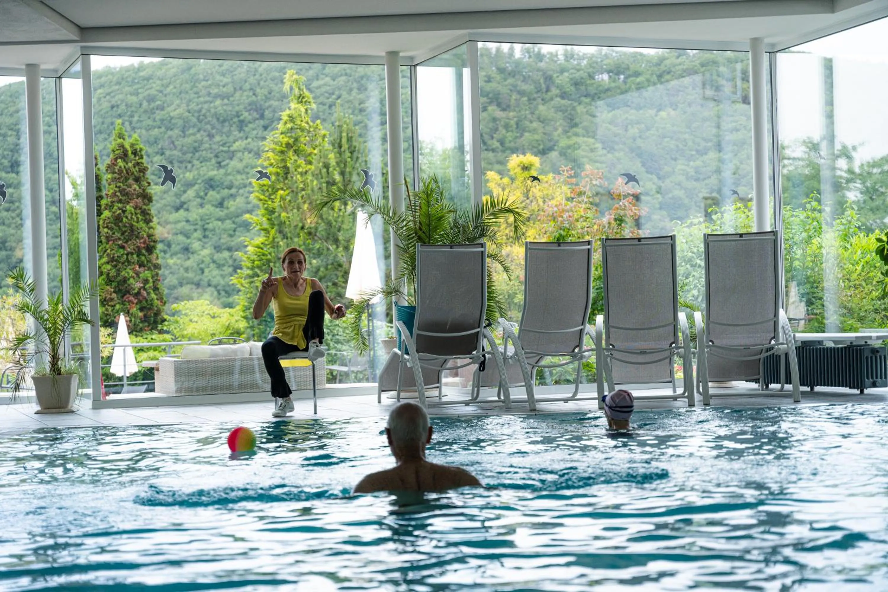 Swimming pool in Hotel Anna