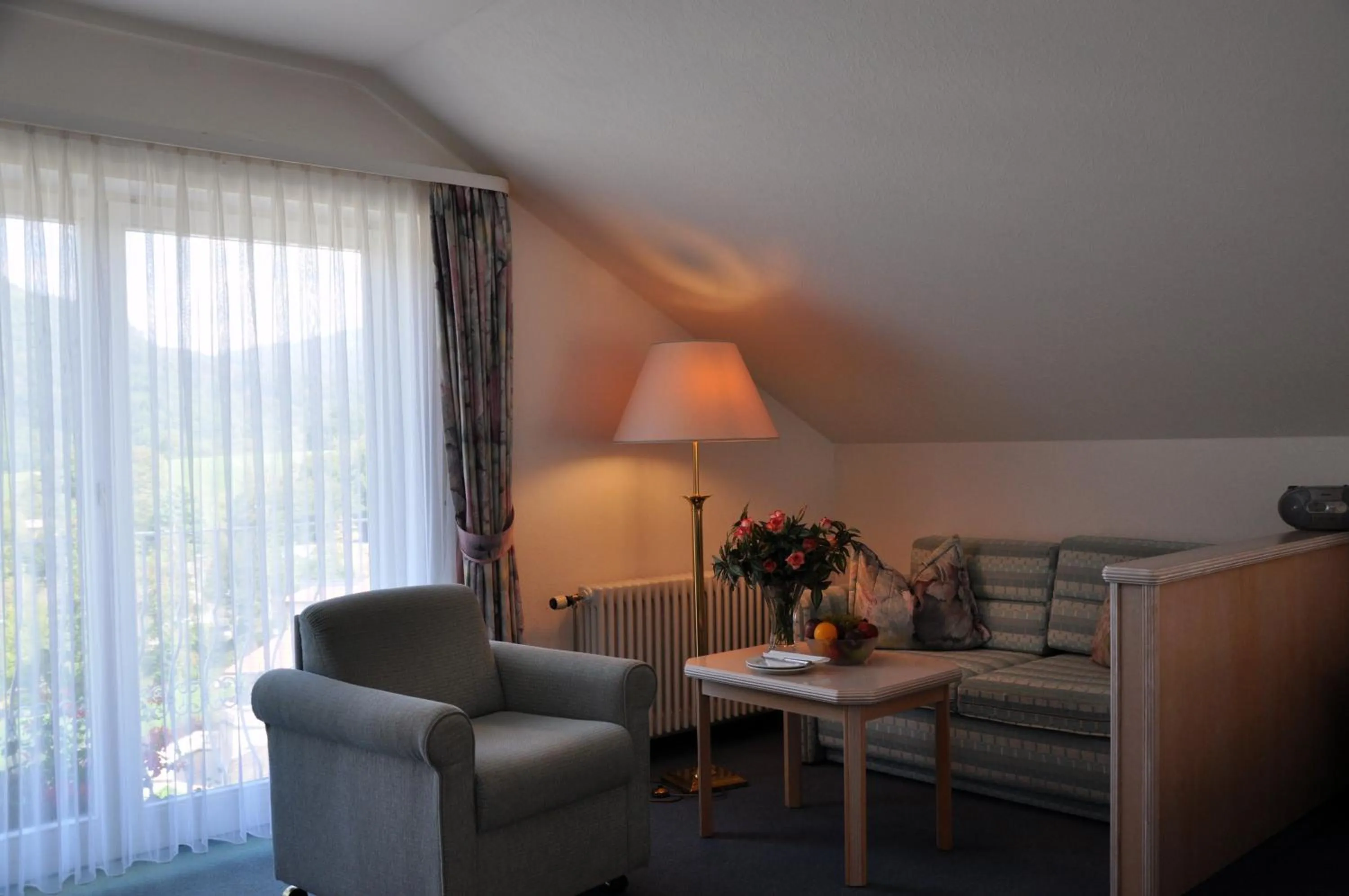 Seating area in Hotel Anna