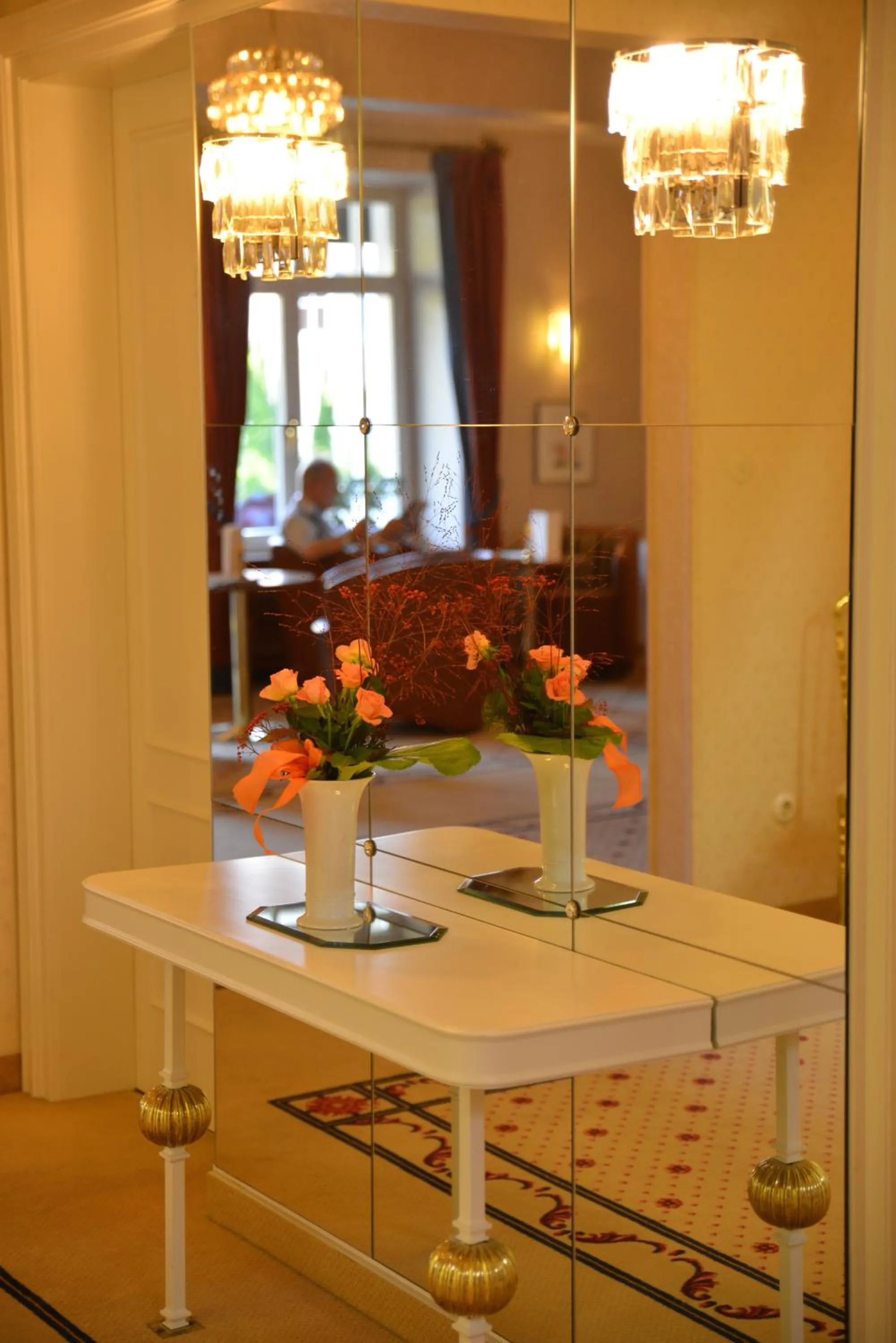 Seating area in Hotel Anna