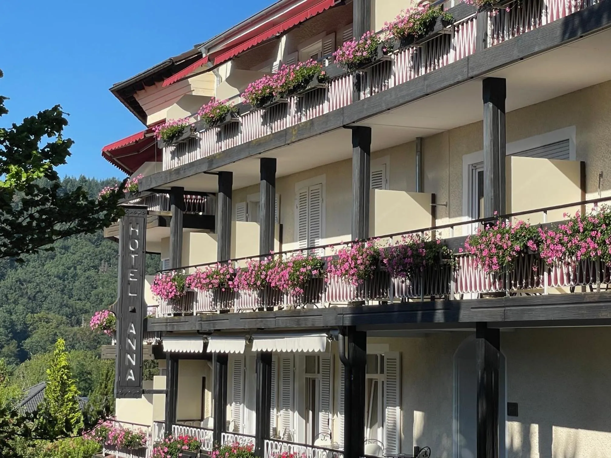 Property building in Hotel Anna