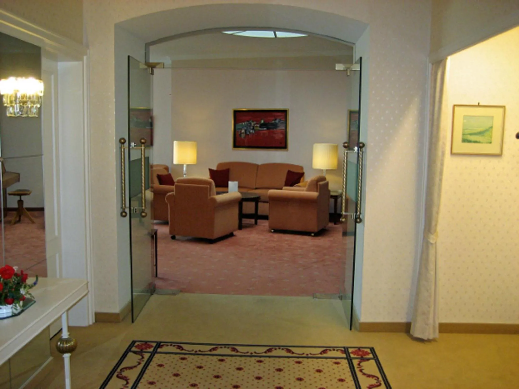Lobby or reception in Hotel Anna