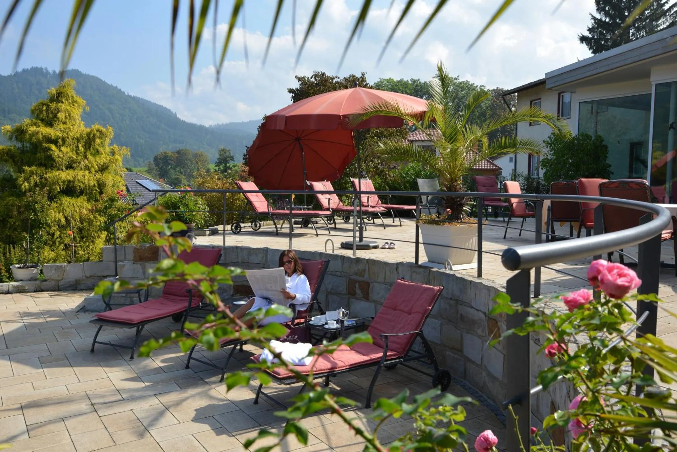 Garden in Hotel Anna