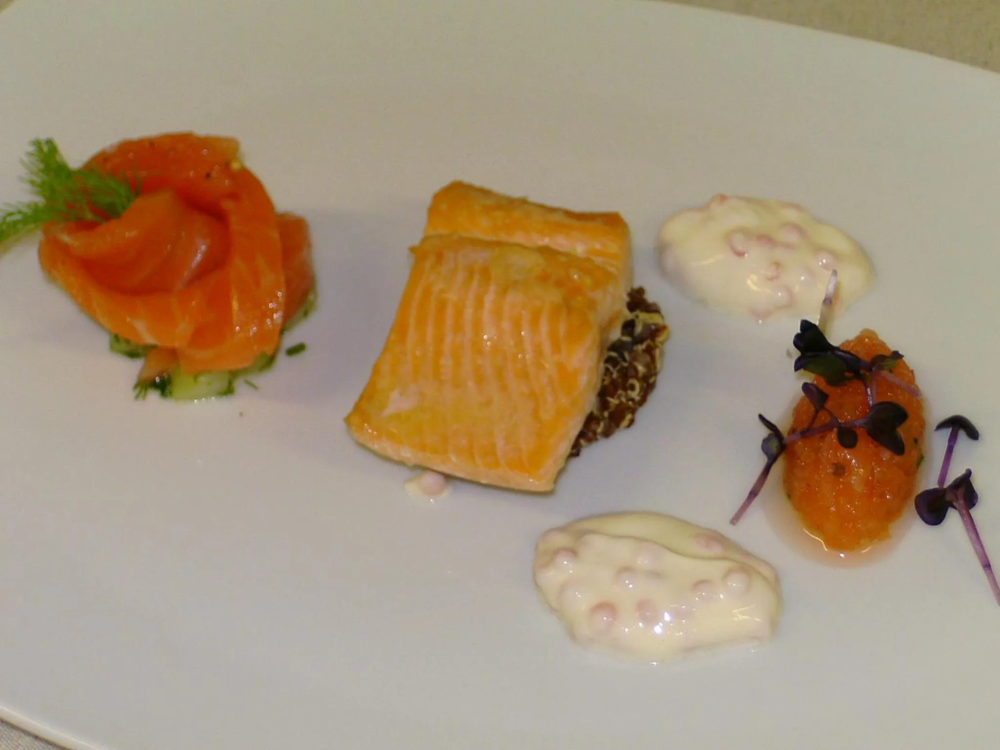 Dinner in Hotel Anna