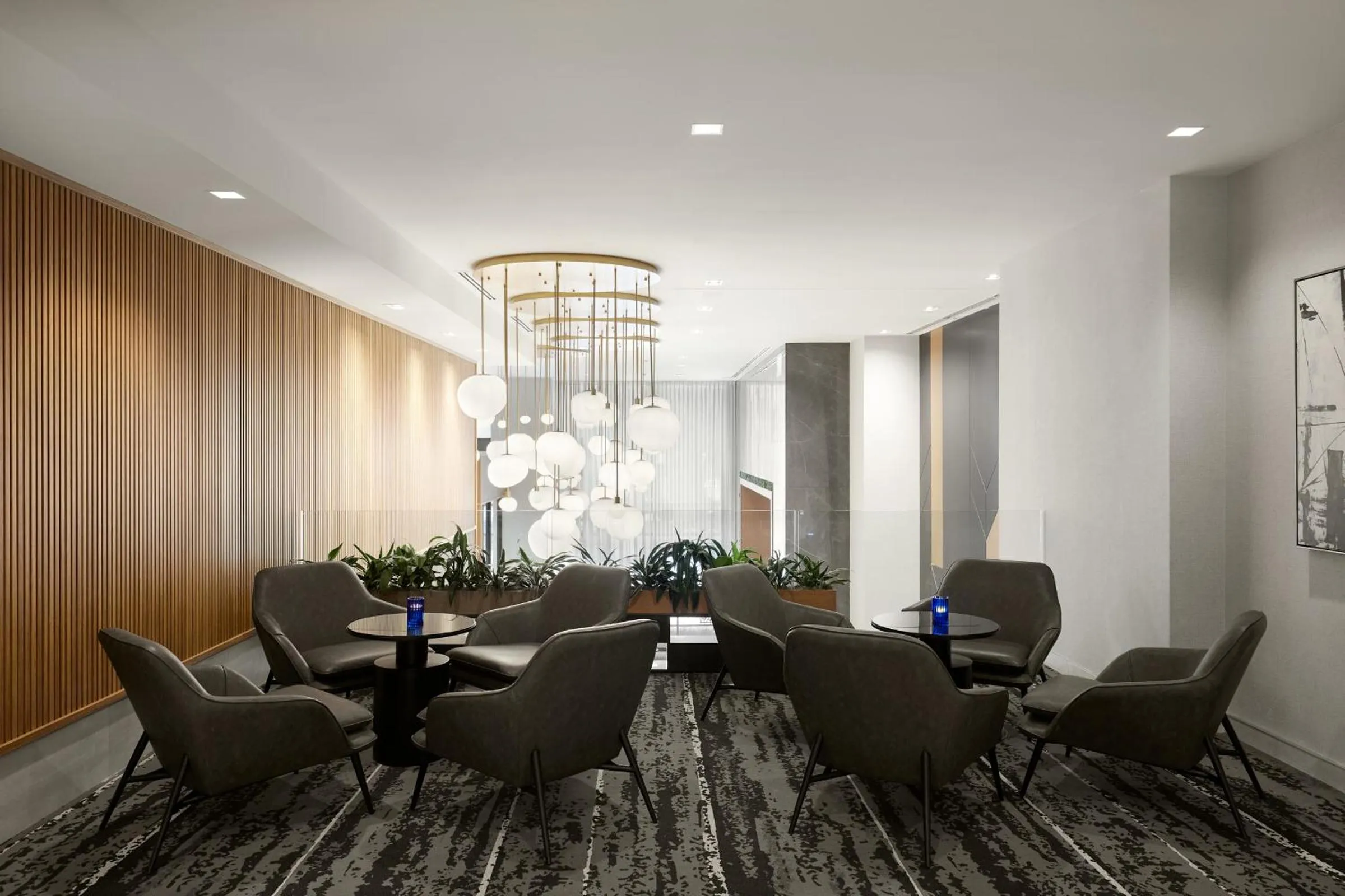 Seating area in Hyatt Place Montreal - Downtown