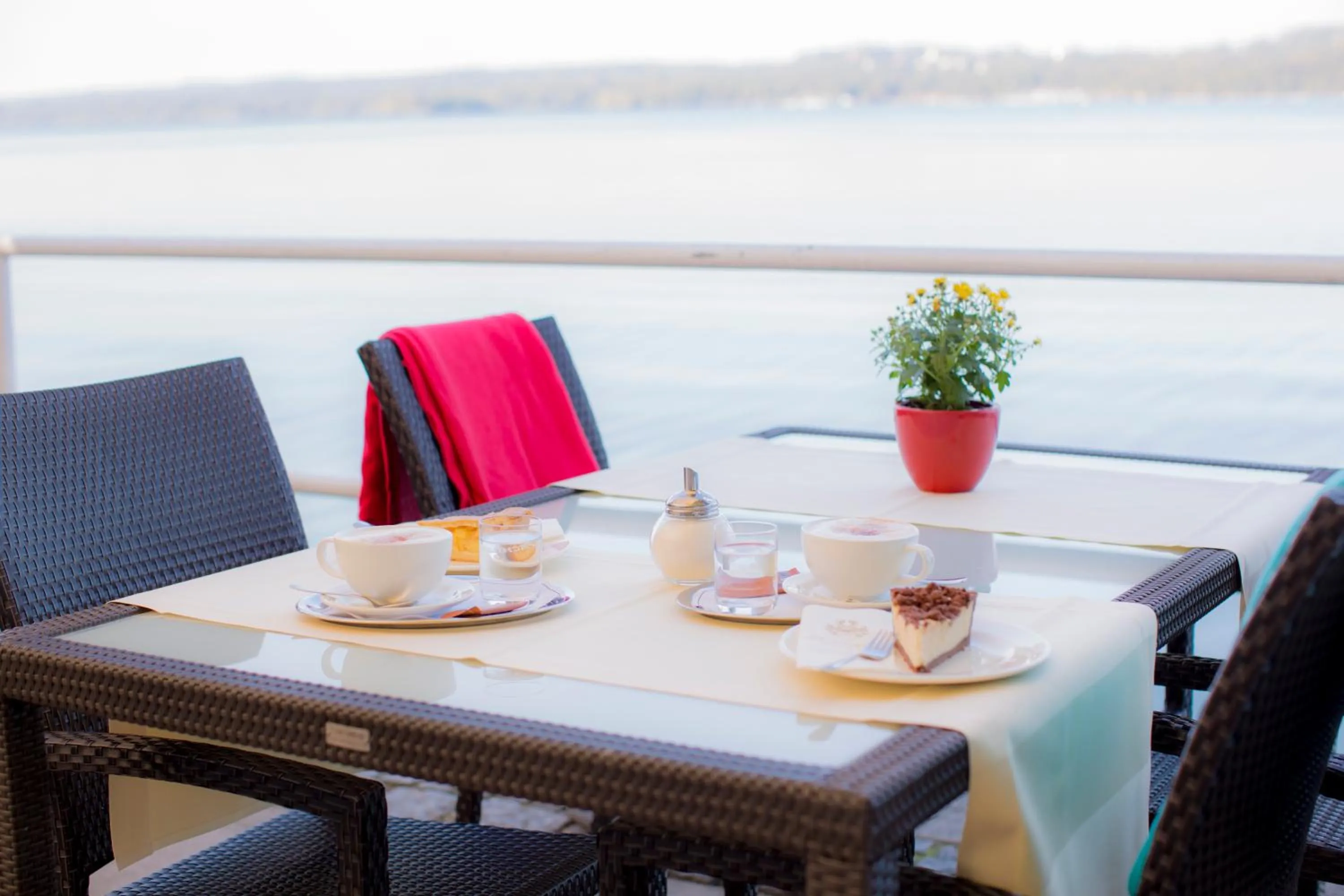 Lake view in Seehotel Leoni