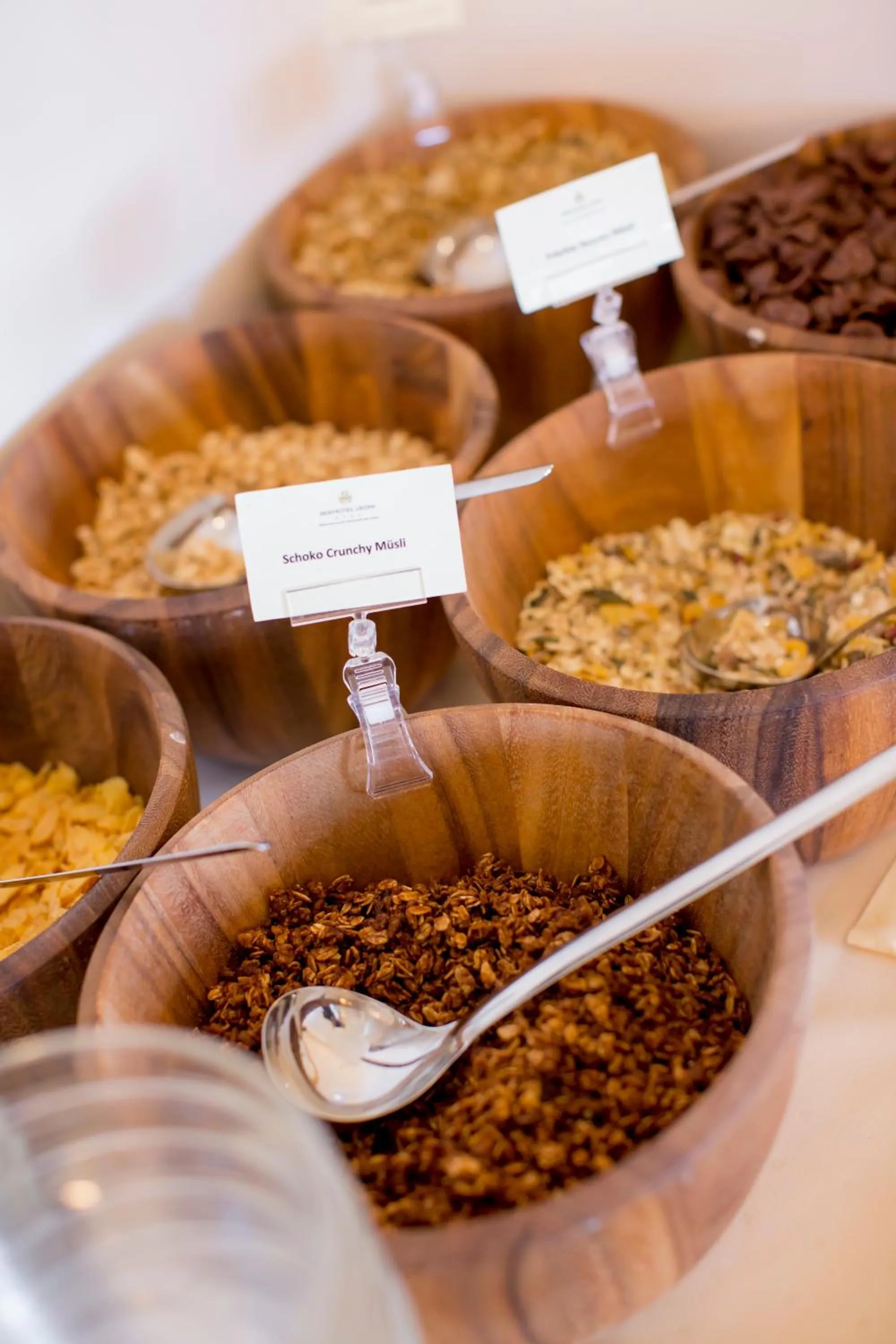 Buffet breakfast in Seehotel Leoni