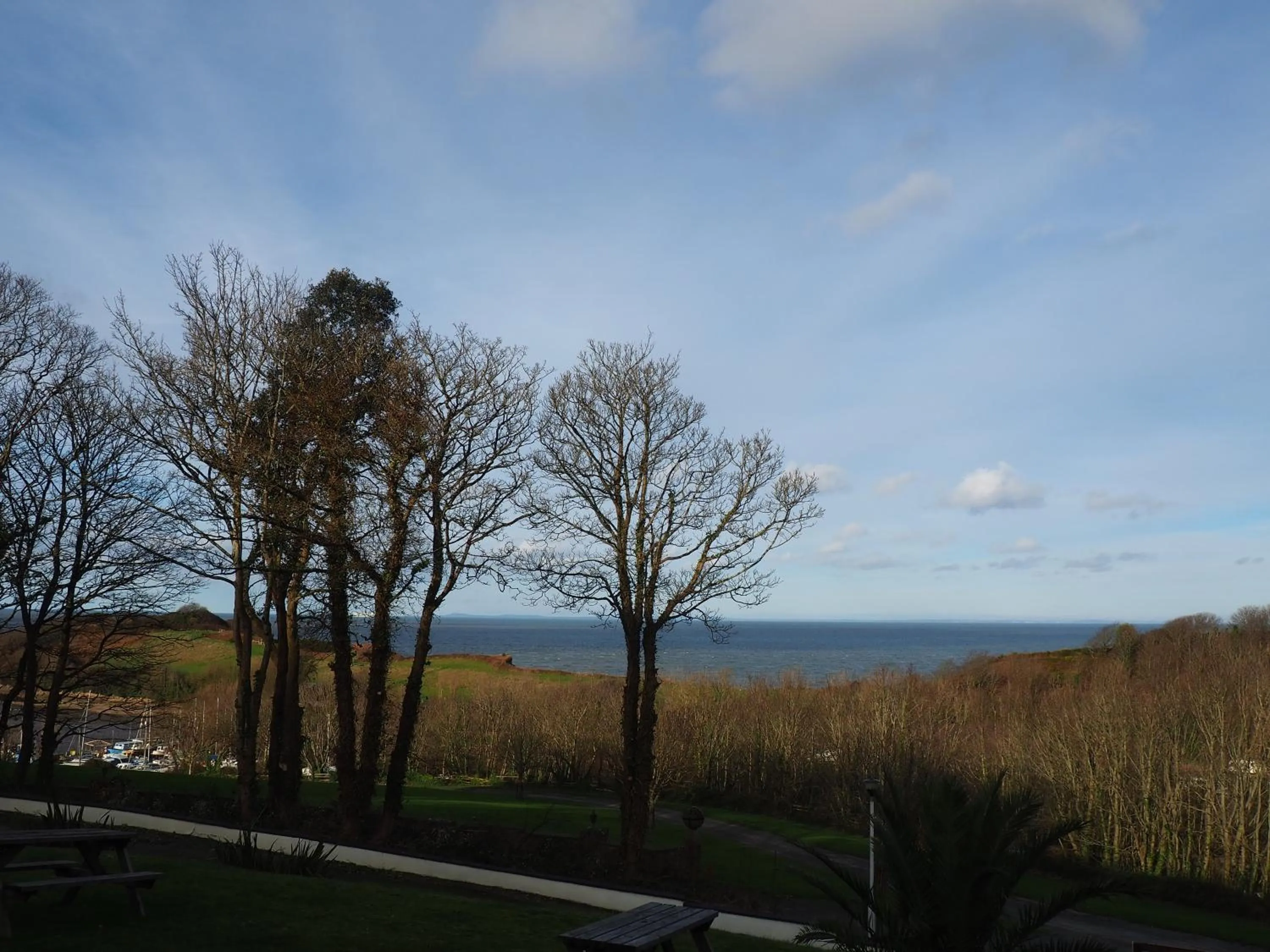 Sea view in Watermouth Lodges
