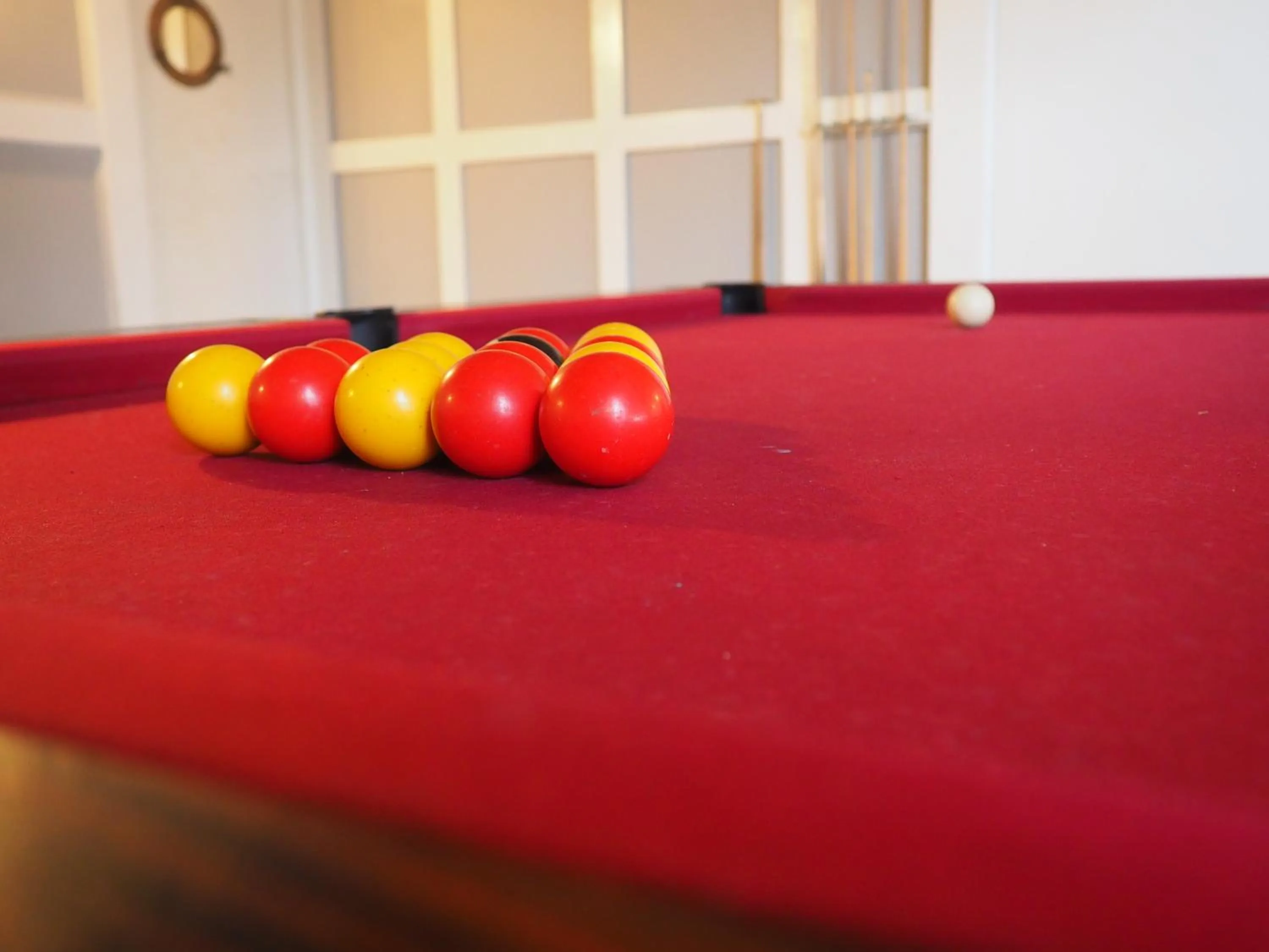 Game Room, Billiards in Watermouth Lodges