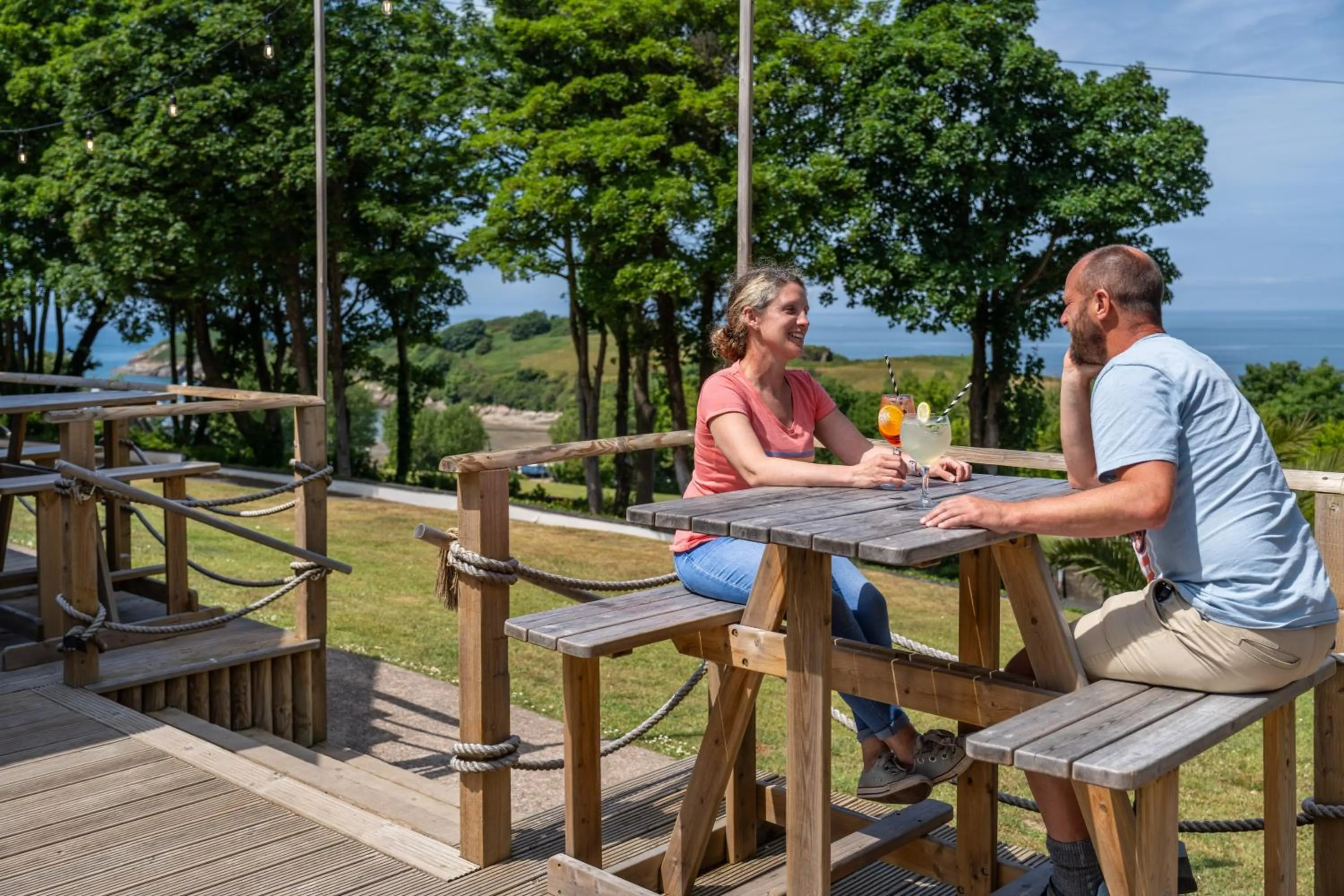 Restaurant/places to eat in Watermouth Lodges