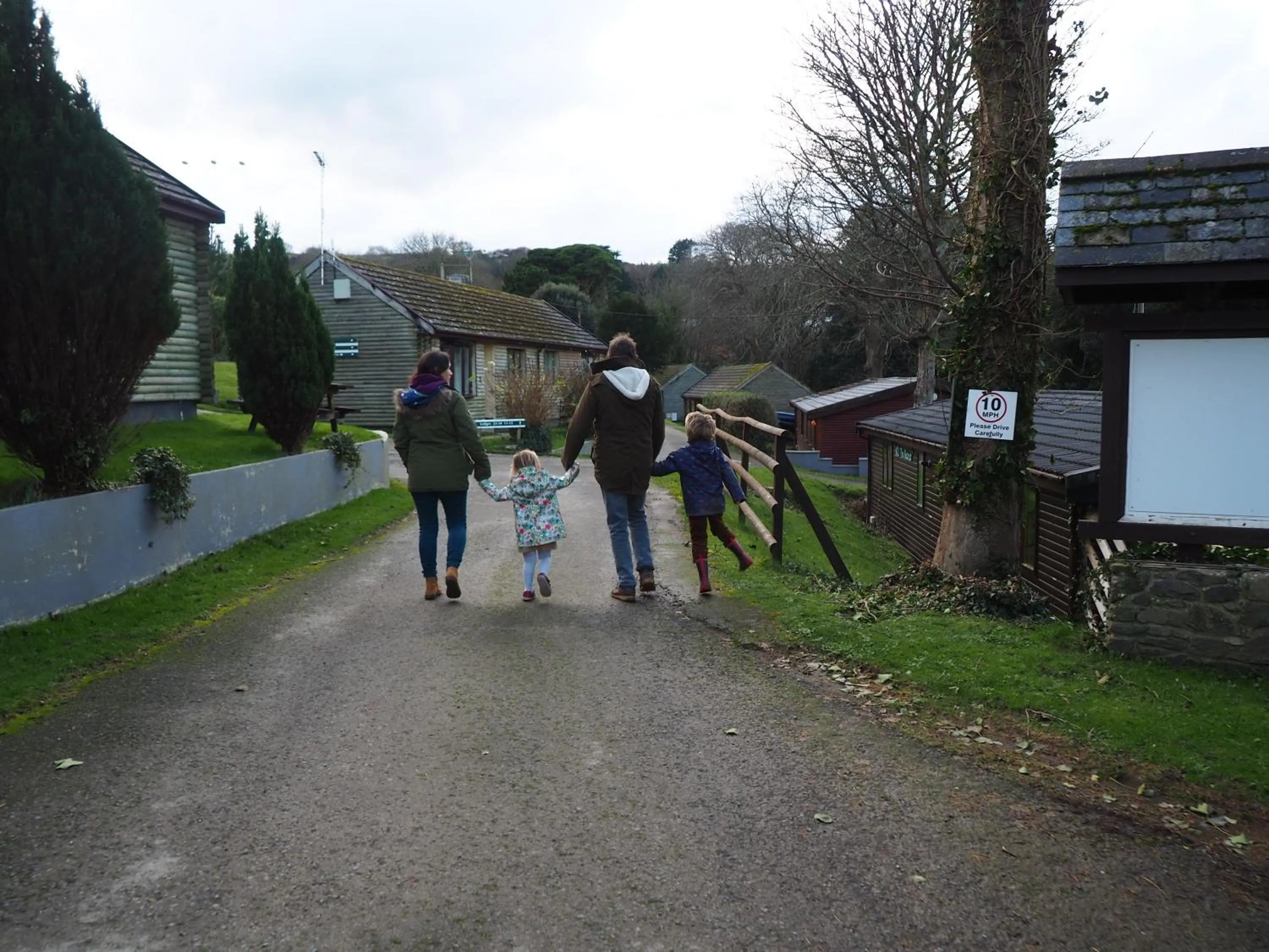 On site in Watermouth Lodges