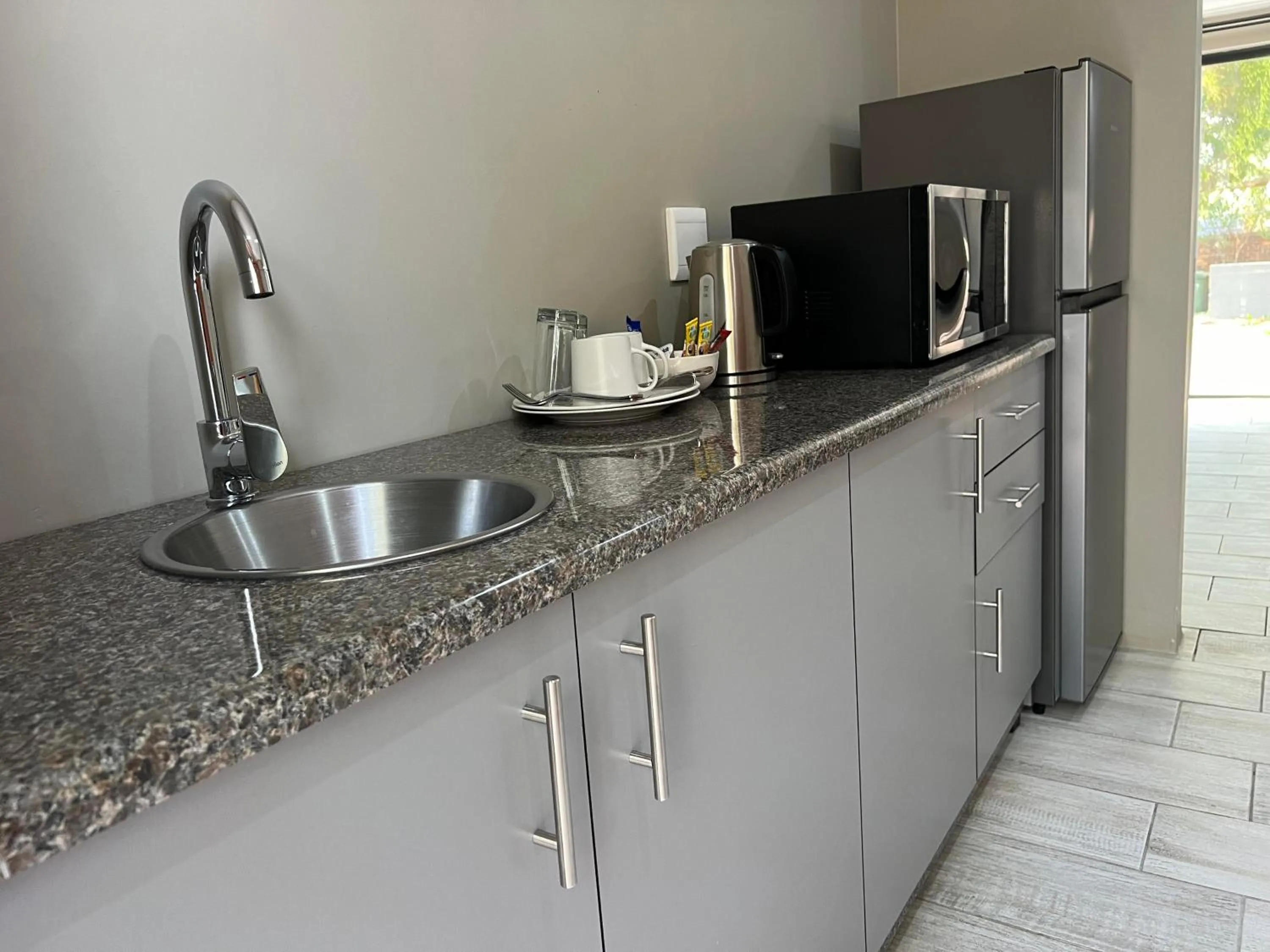 Kitchen or kitchenette in Rivonia Guest House