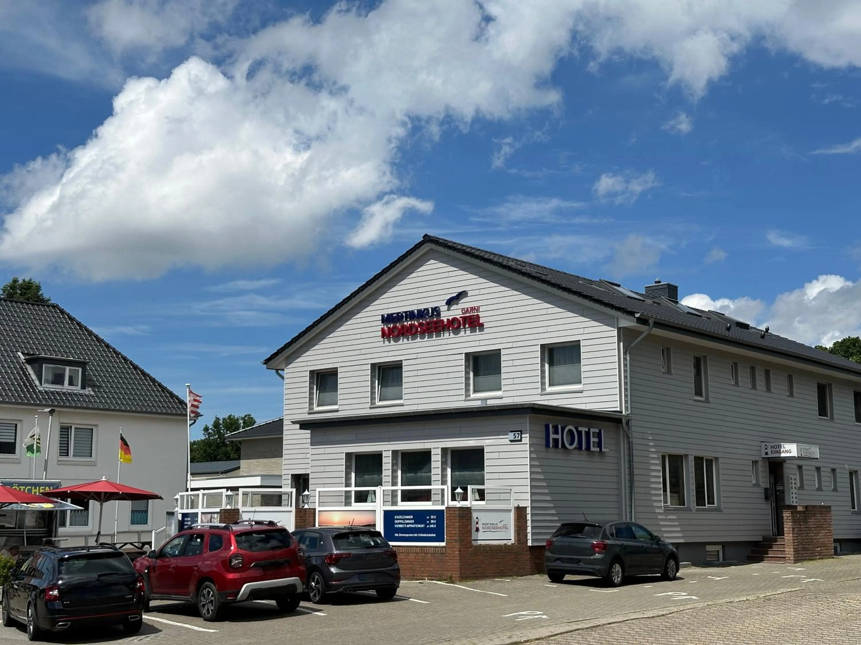 Property building in Mertinkus Nordseehotel