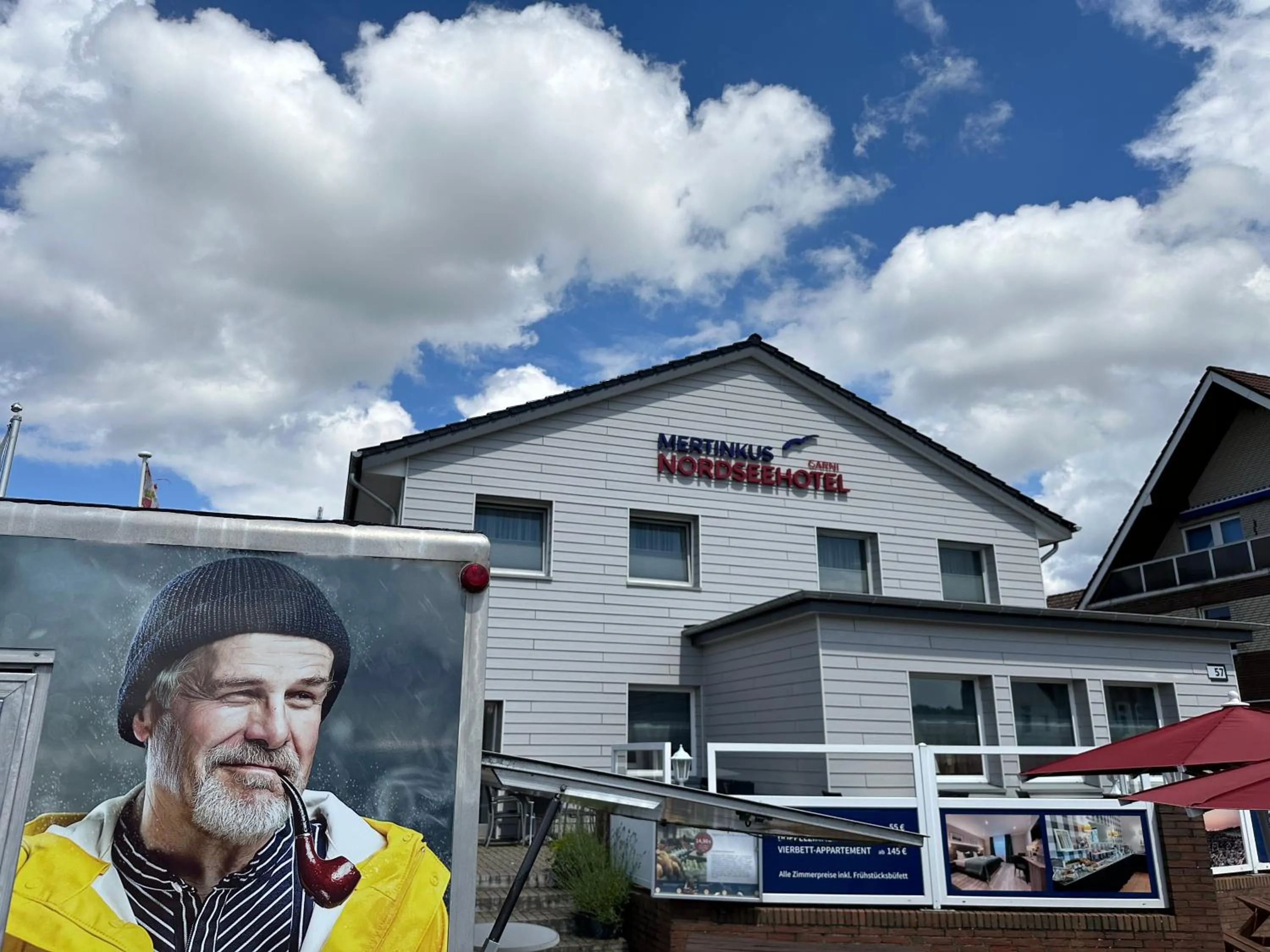 Property building in Mertinkus Nordseehotel