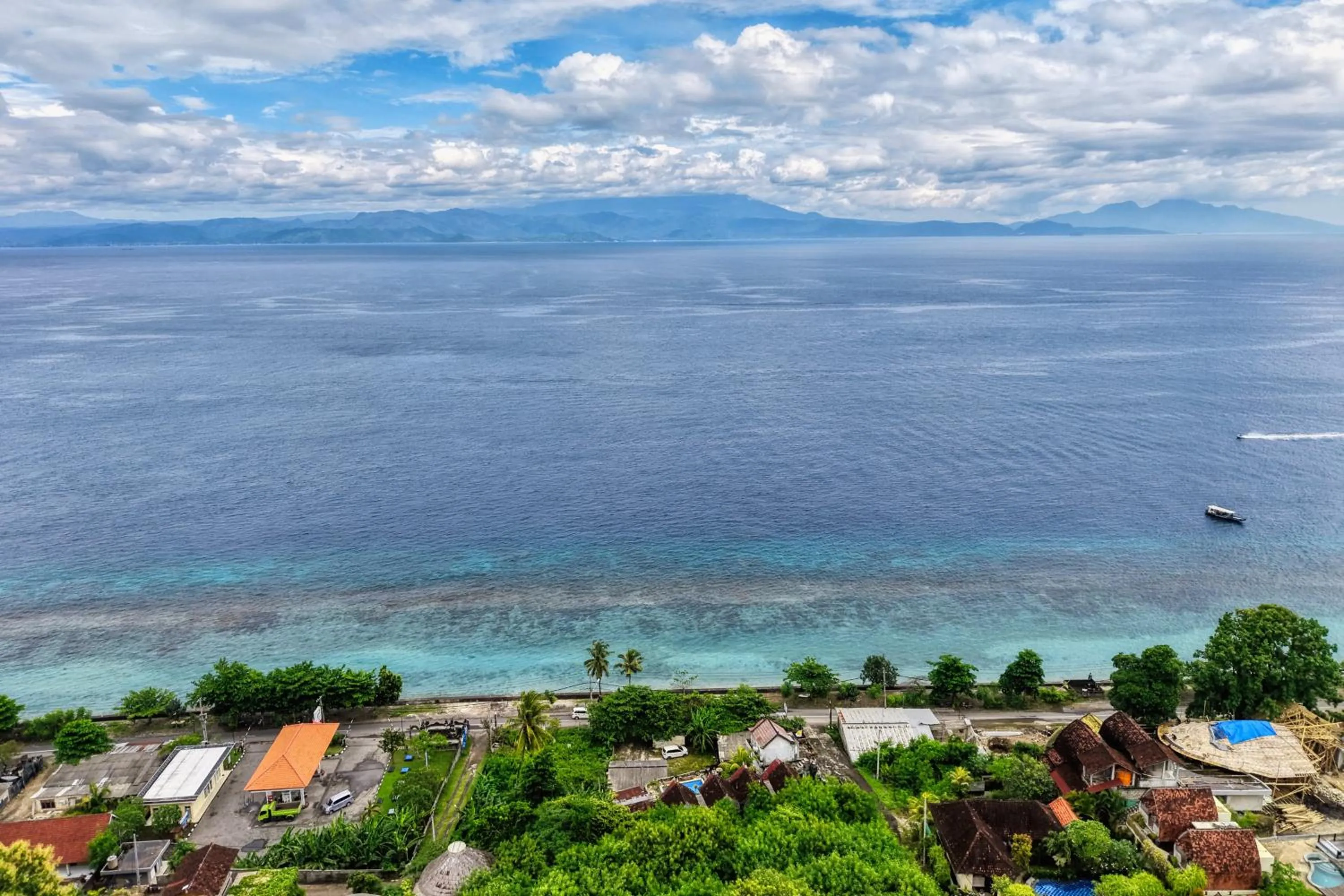 Bird's eye view in Bagus Cottage