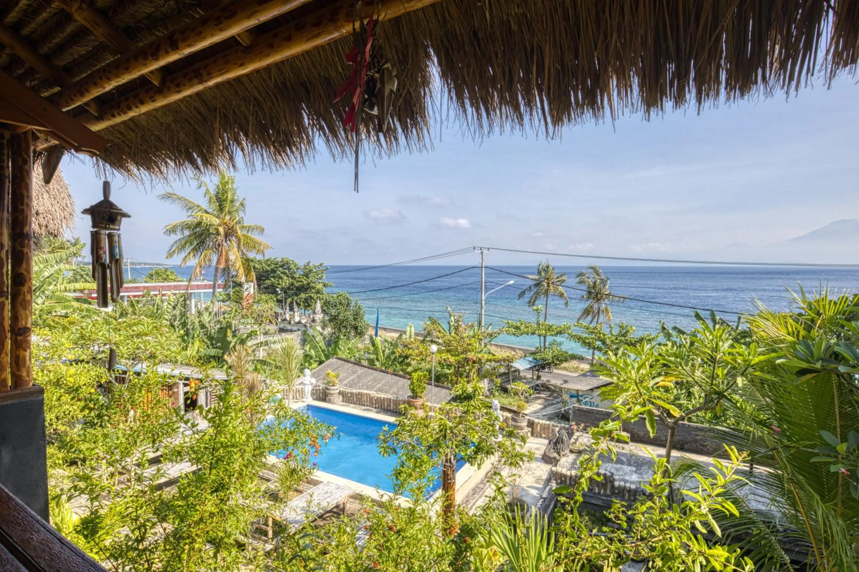 Mountain view in Bagus Cottage