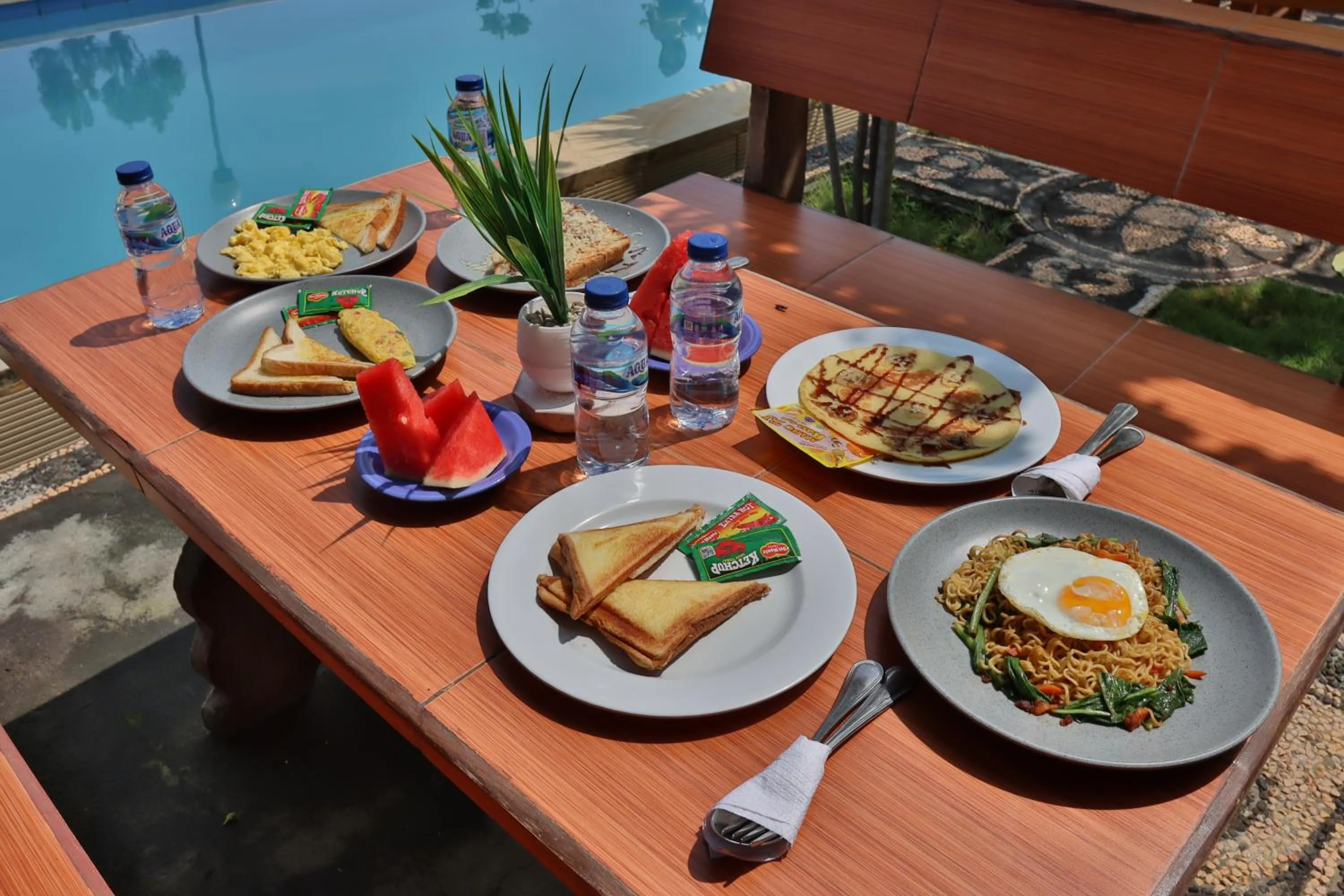 Breakfast in Bagus Cottage