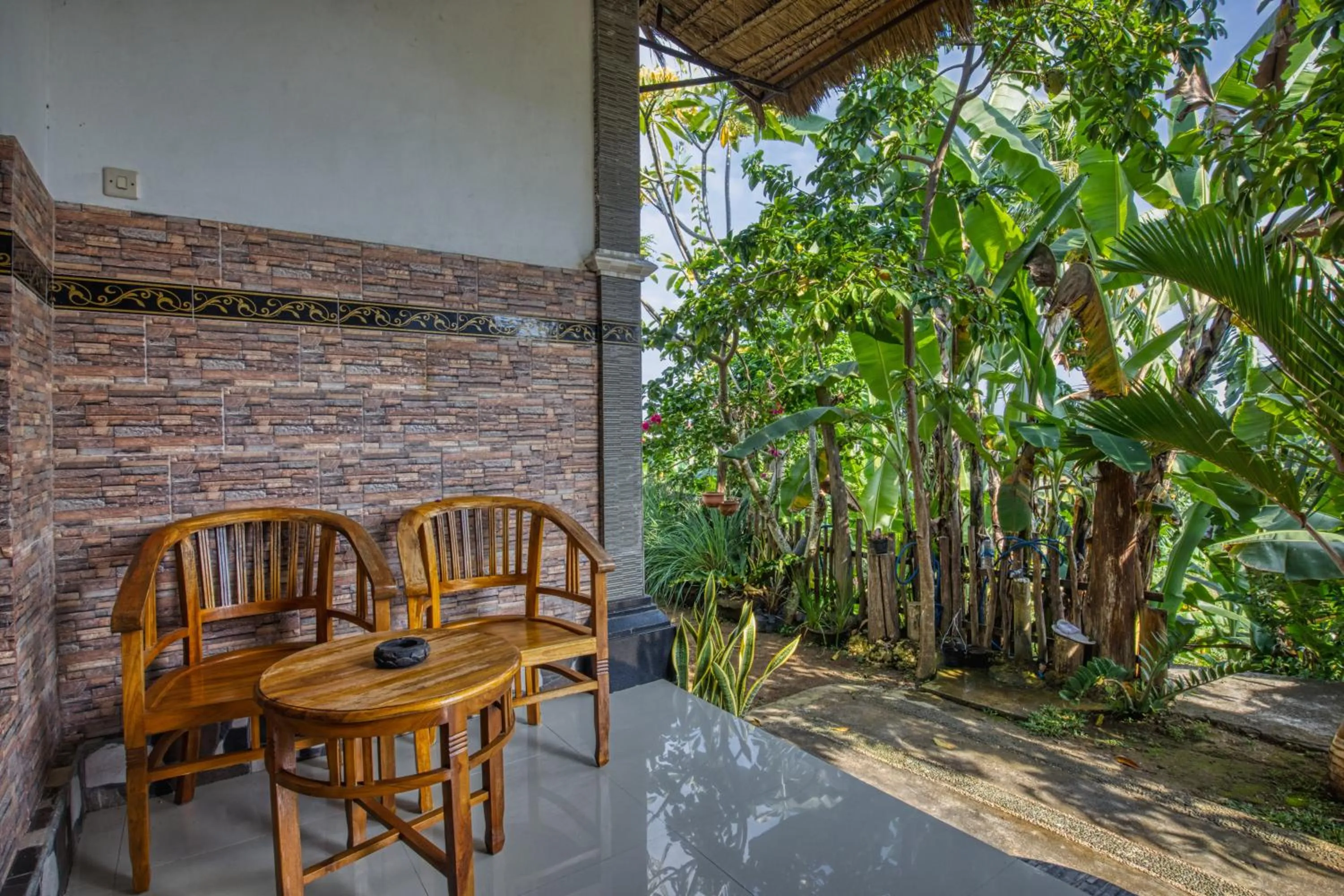 Patio in Bagus Cottage