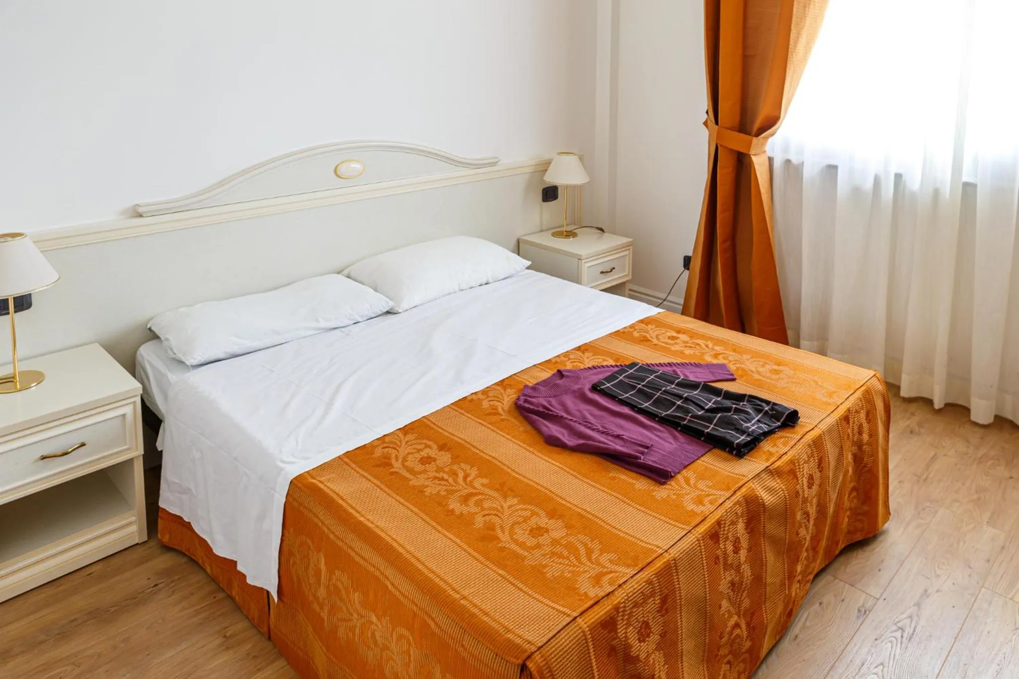 Bed in Hotel Villa Sofia