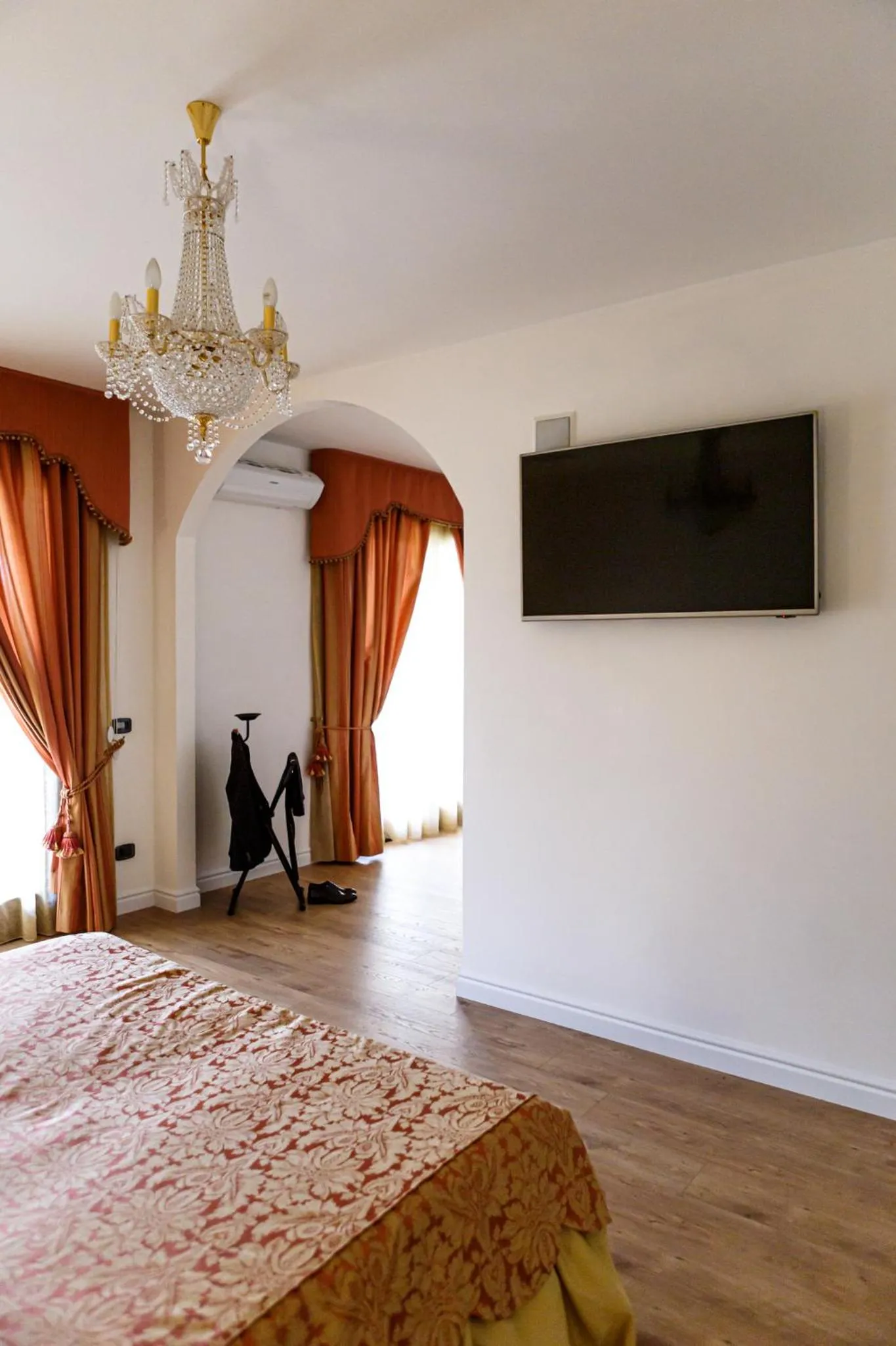 Bed in Hotel Villa Sofia