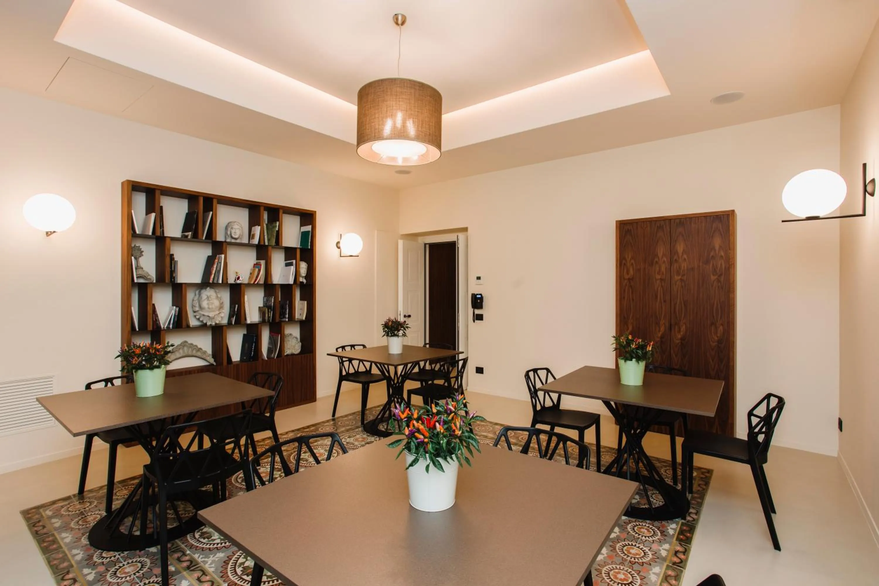 Seating area in Palazzo della Fontana