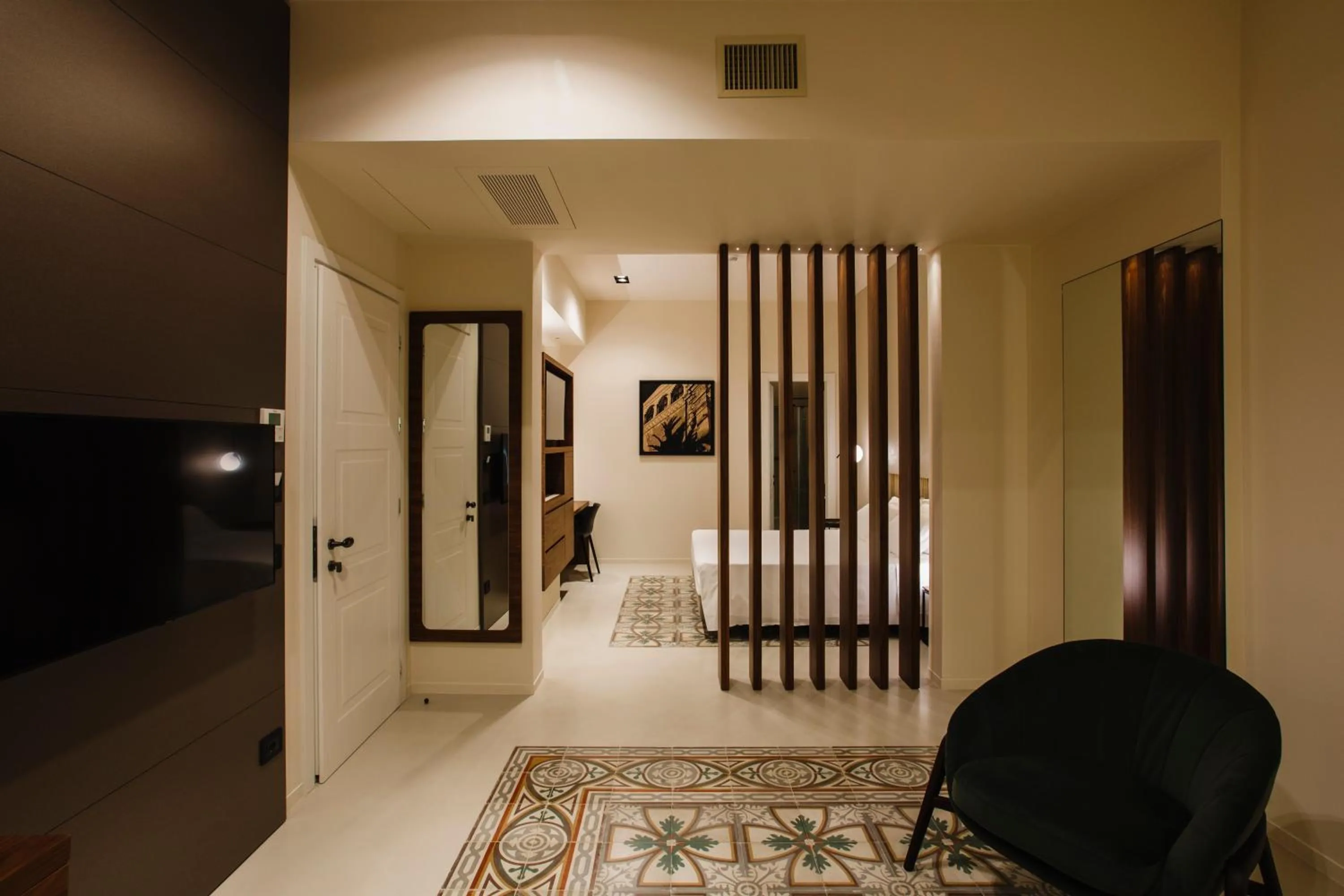 Photo of the whole room, Bed in Palazzo della Fontana