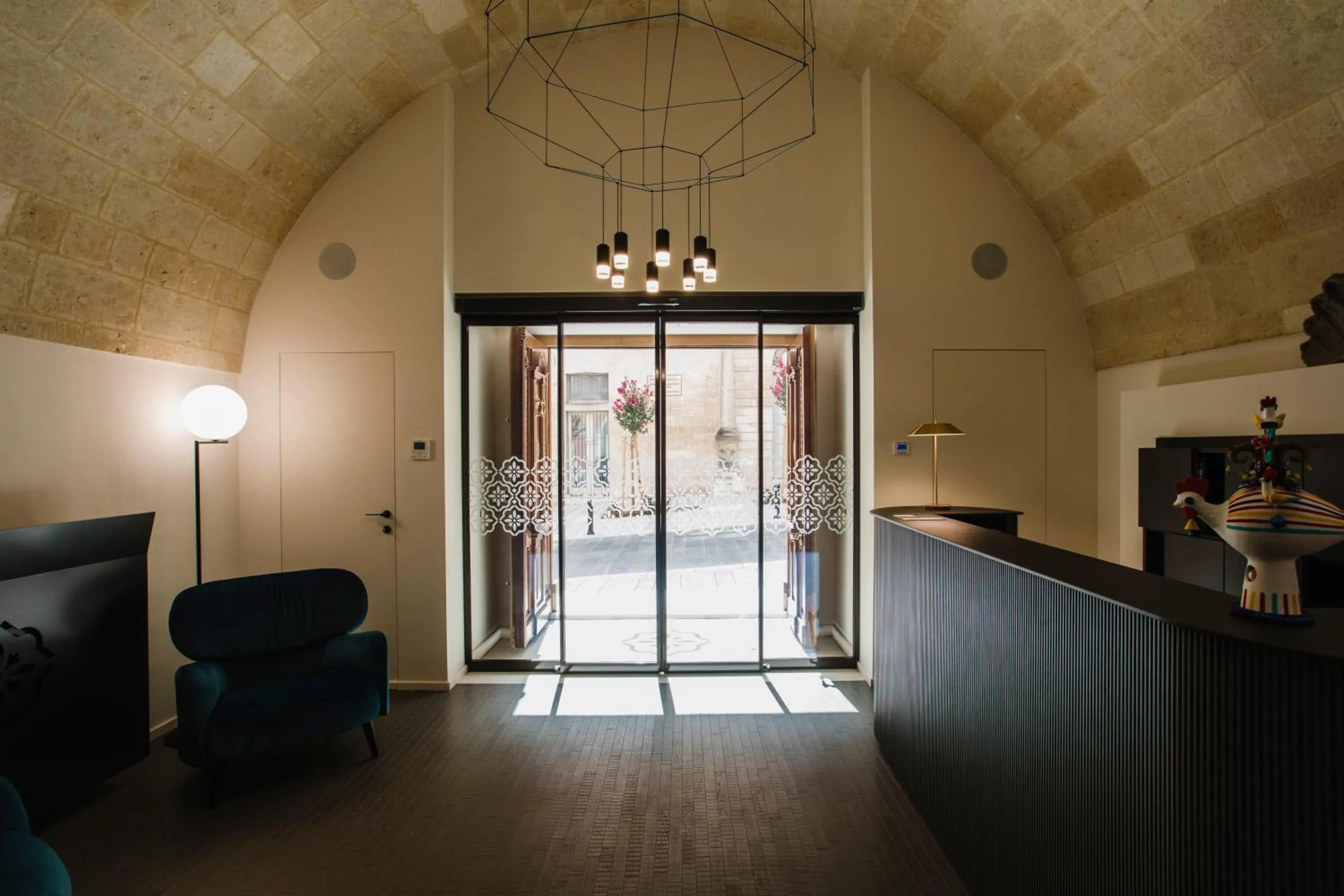 Lobby or reception in Palazzo della Fontana