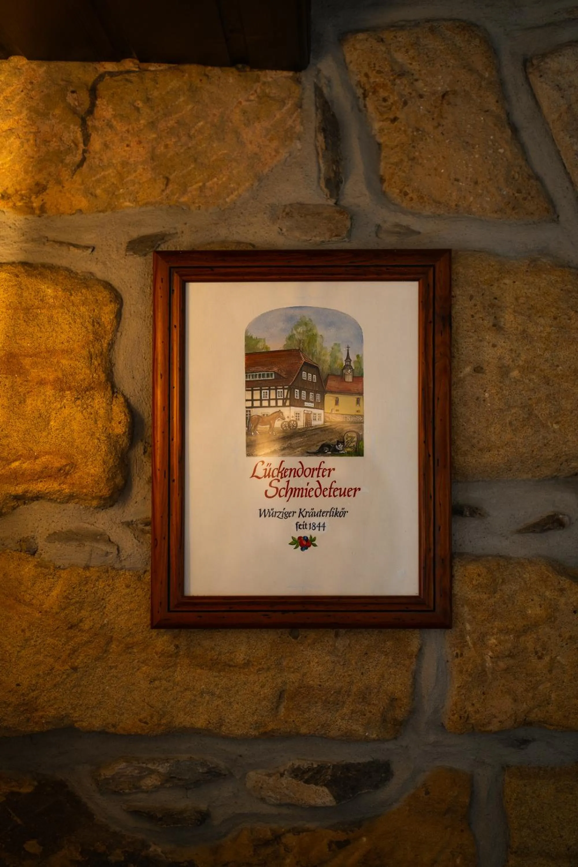 Logo/Certificate/Sign in Gasthof Alte Schmiede G*** Lückendorf