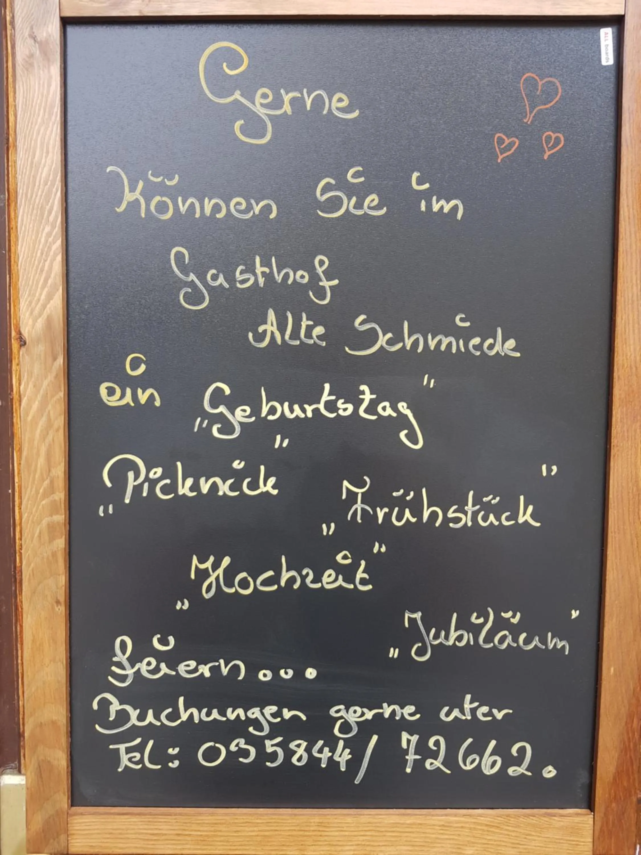 Logo/Certificate/Sign in Gasthof Alte Schmiede G*** Lückendorf