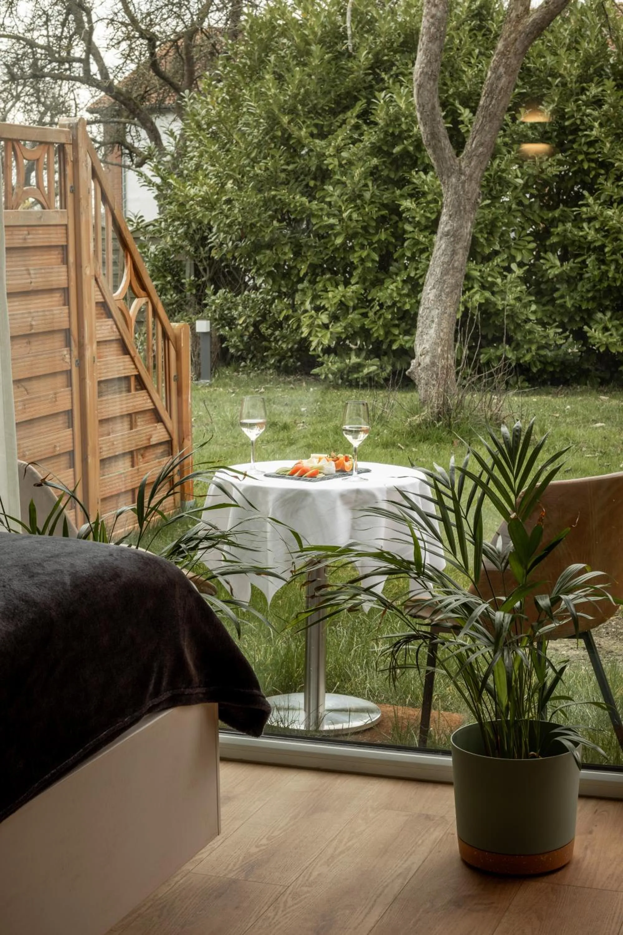 Patio in Hotel Ostseeland