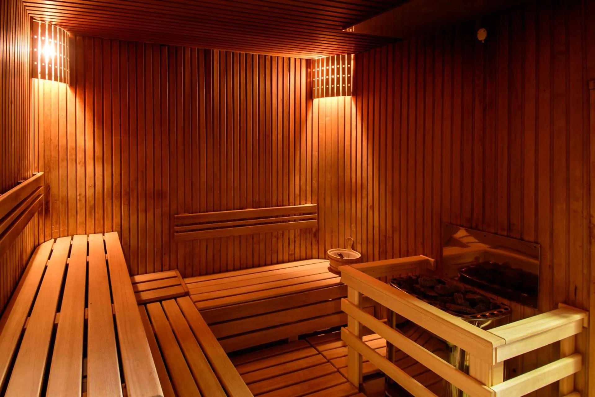 Sauna in Tisia Hotel & Spa