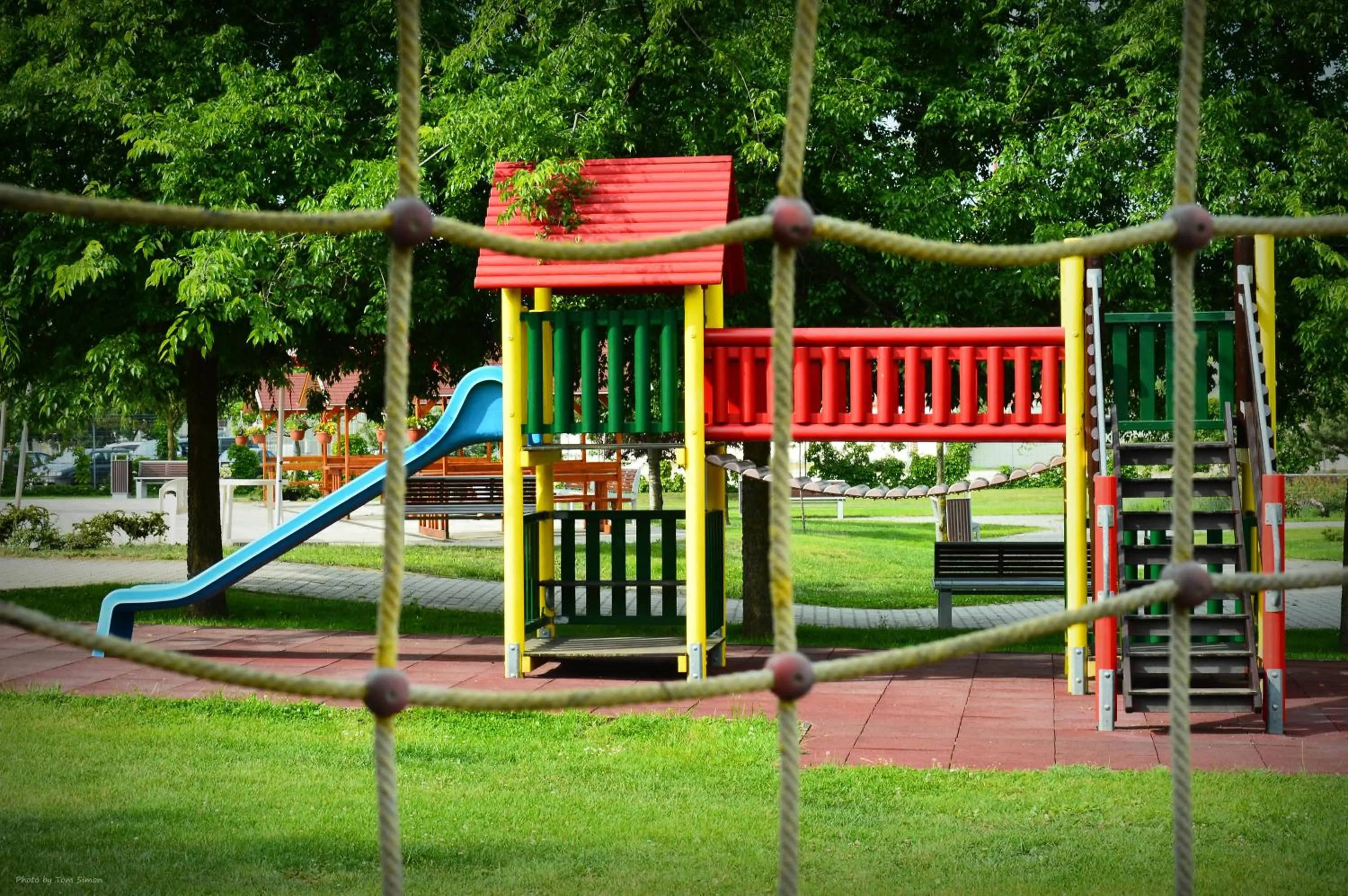 Children play ground in Tisia Hotel & Spa