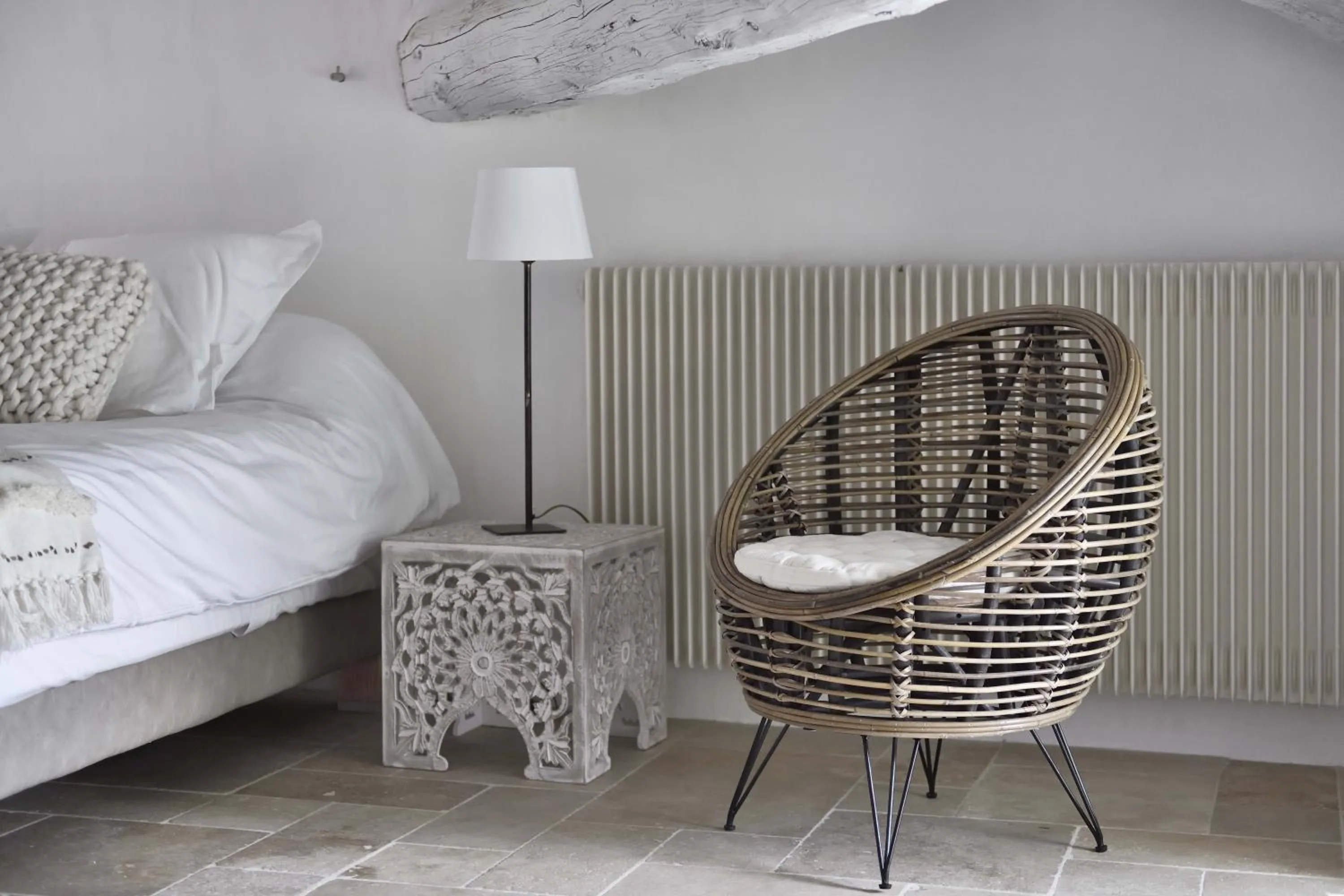 Bedroom, Bed in La Maison de Lourmarin