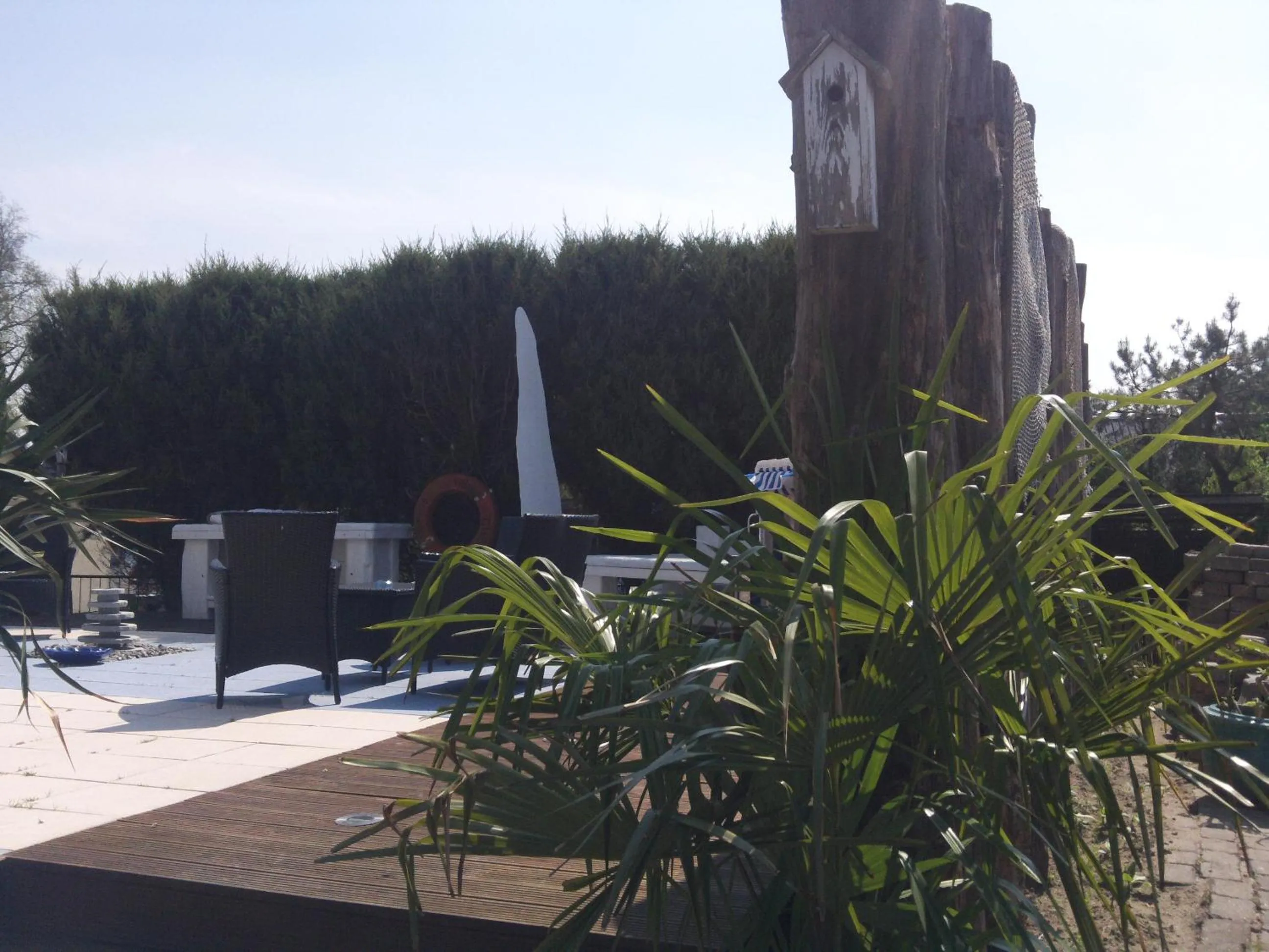 Balcony/Terrace in Landhotel Ostseetraum & Fewo