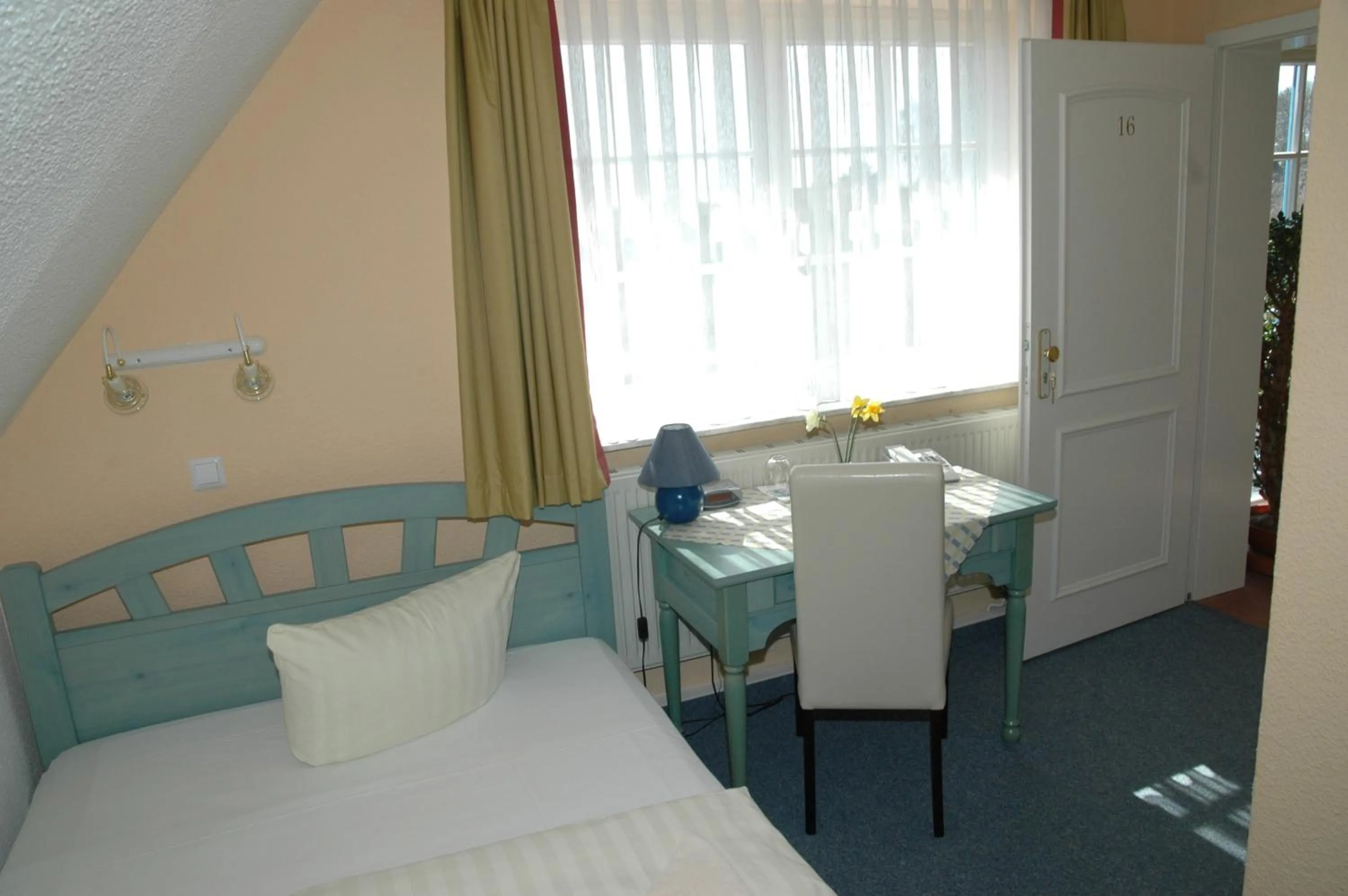 Bed in Landhotel Ostseetraum & Fewo