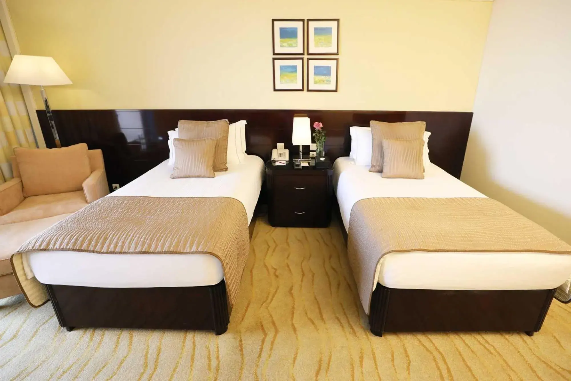 Deluxe Twin Room in Le Royal Hotel - Beirut Deluxe Twin Room in Le Royal Hotel - Beirut