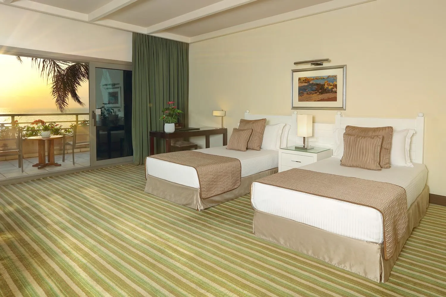 Bed in Le Royal Hotel - Beirut