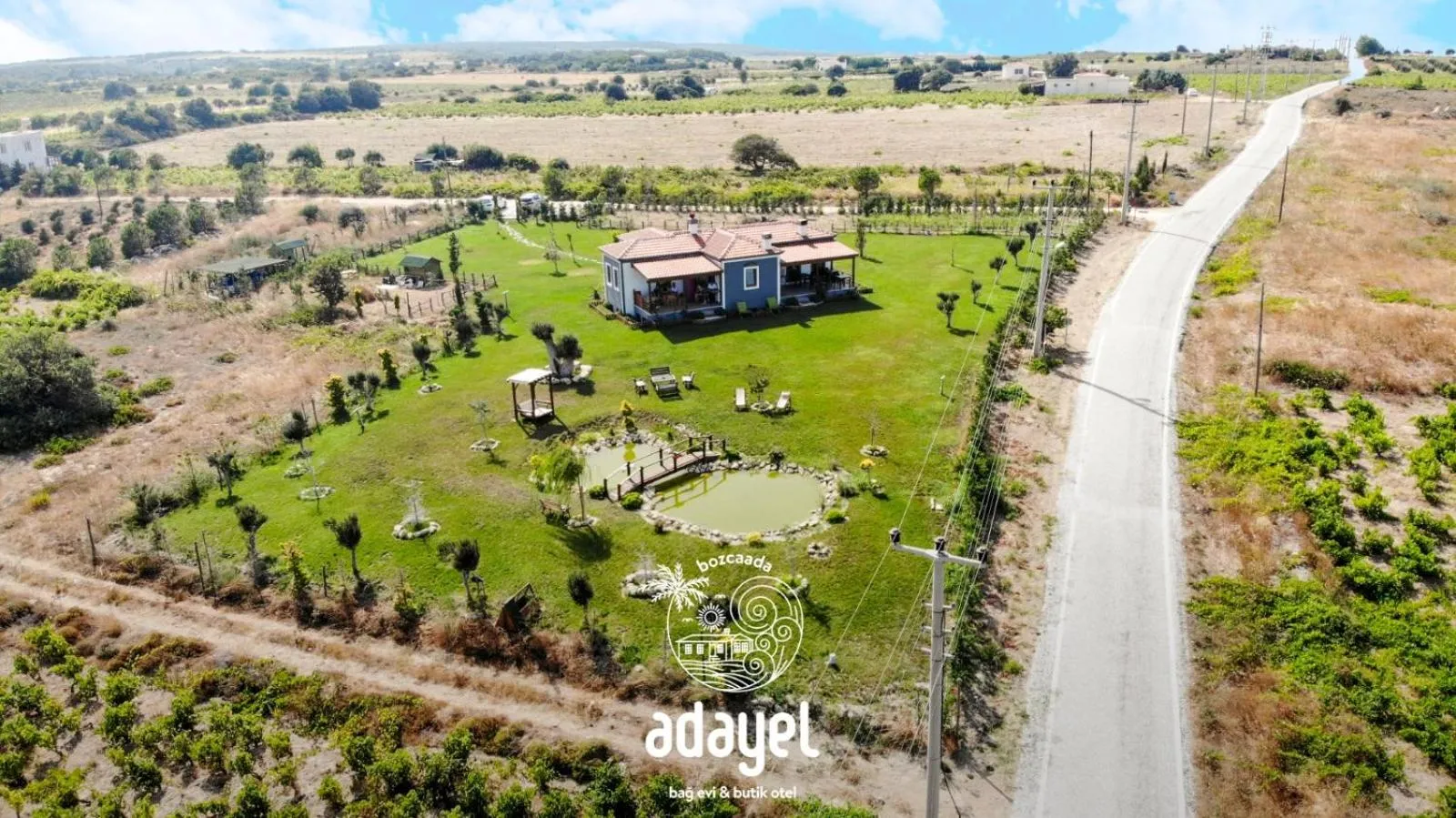 Bird's eye view in Adayel Bagevi & Butik Otel