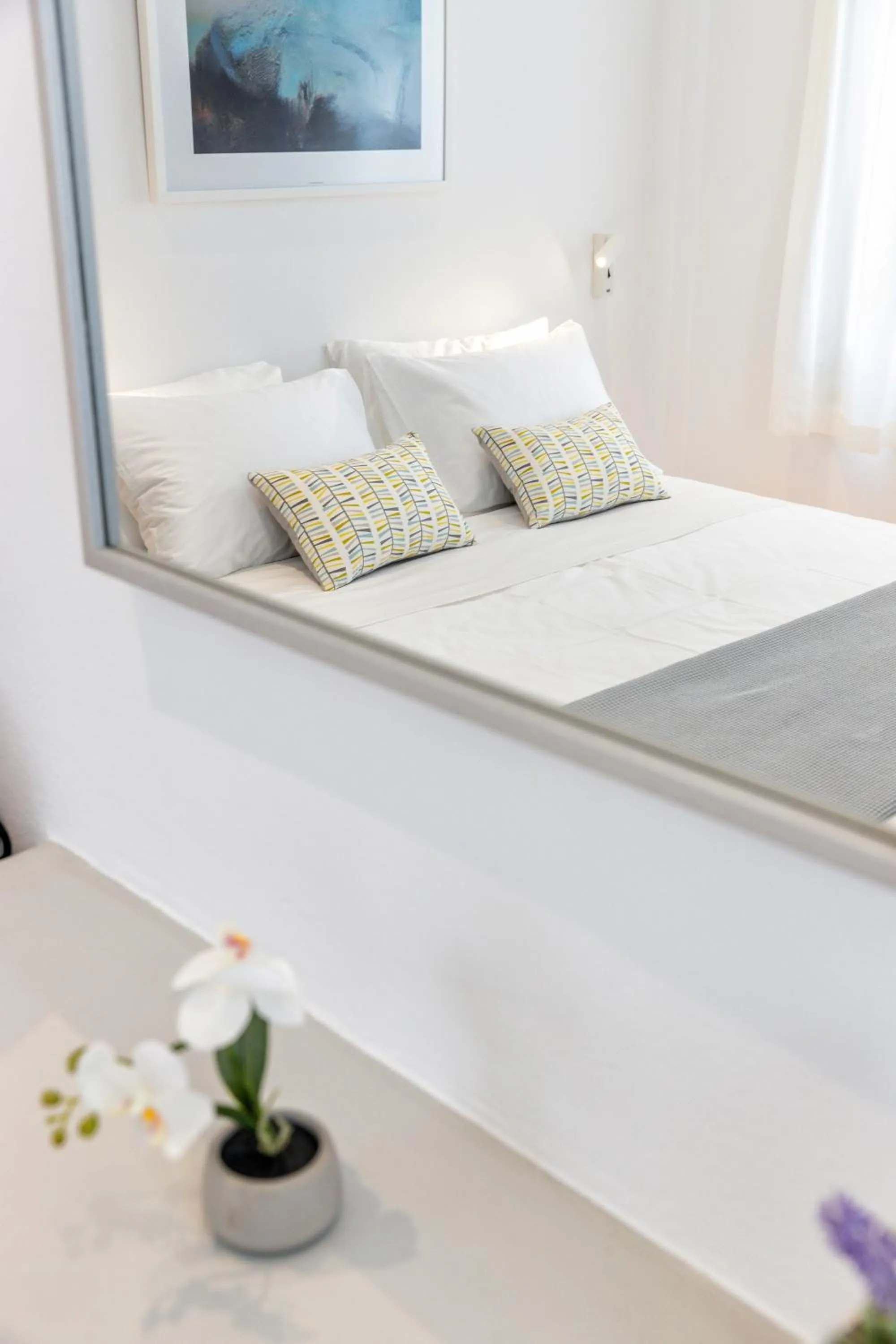 Bedroom, Bed in Pelican Paros