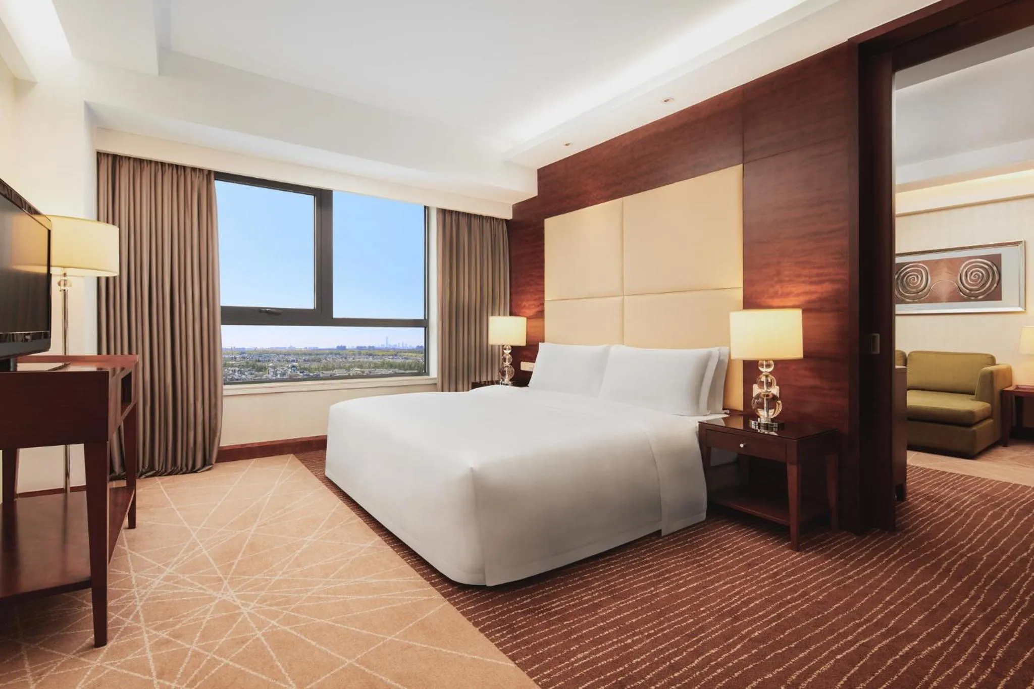 Photo of the whole room, Bed in Crowne Plaza Beijing International Airport by IHG